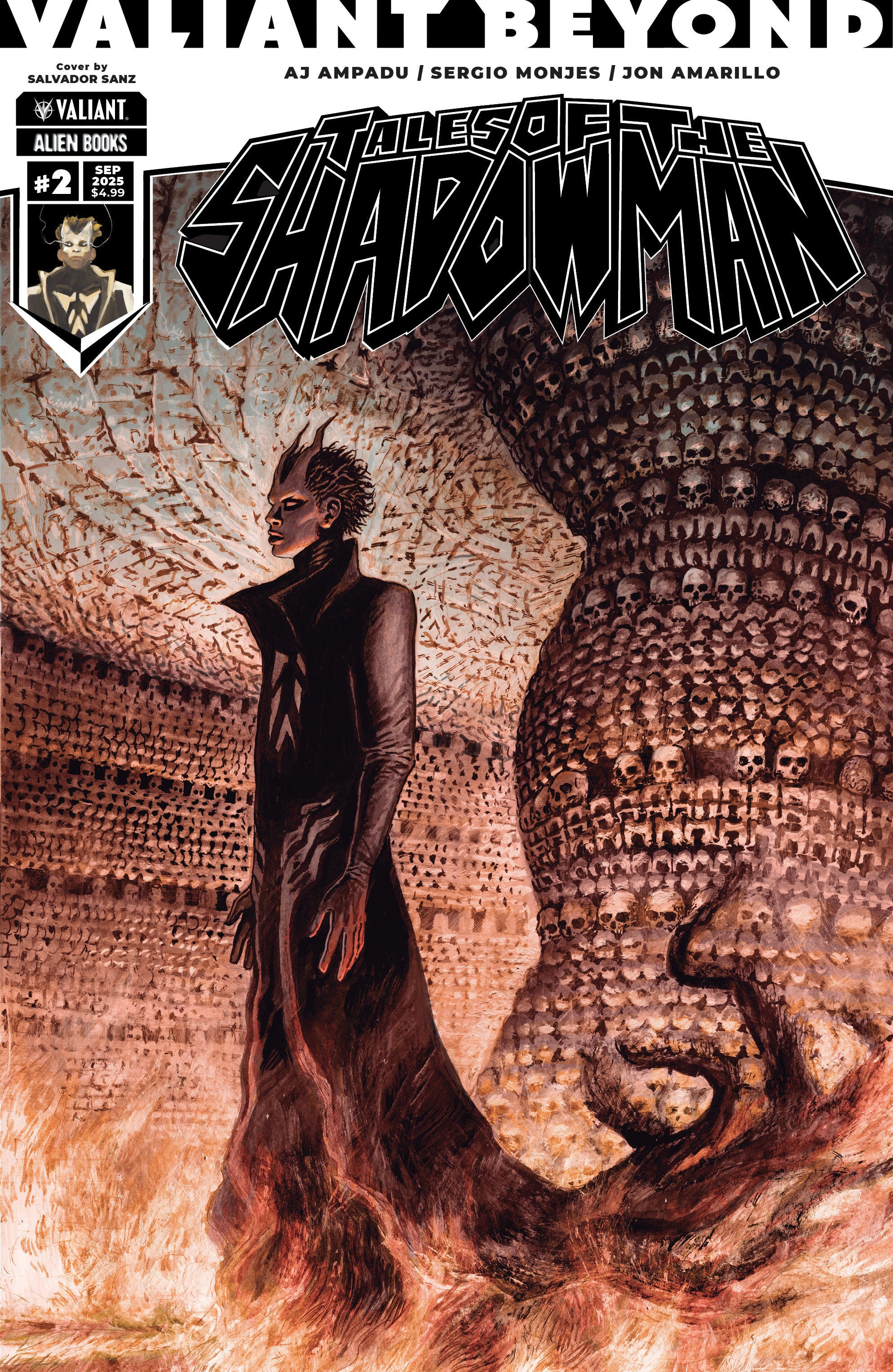 Valiant Beyond: Tales of the Shadowman #2 Variant B (Sanz) 10/01/2025