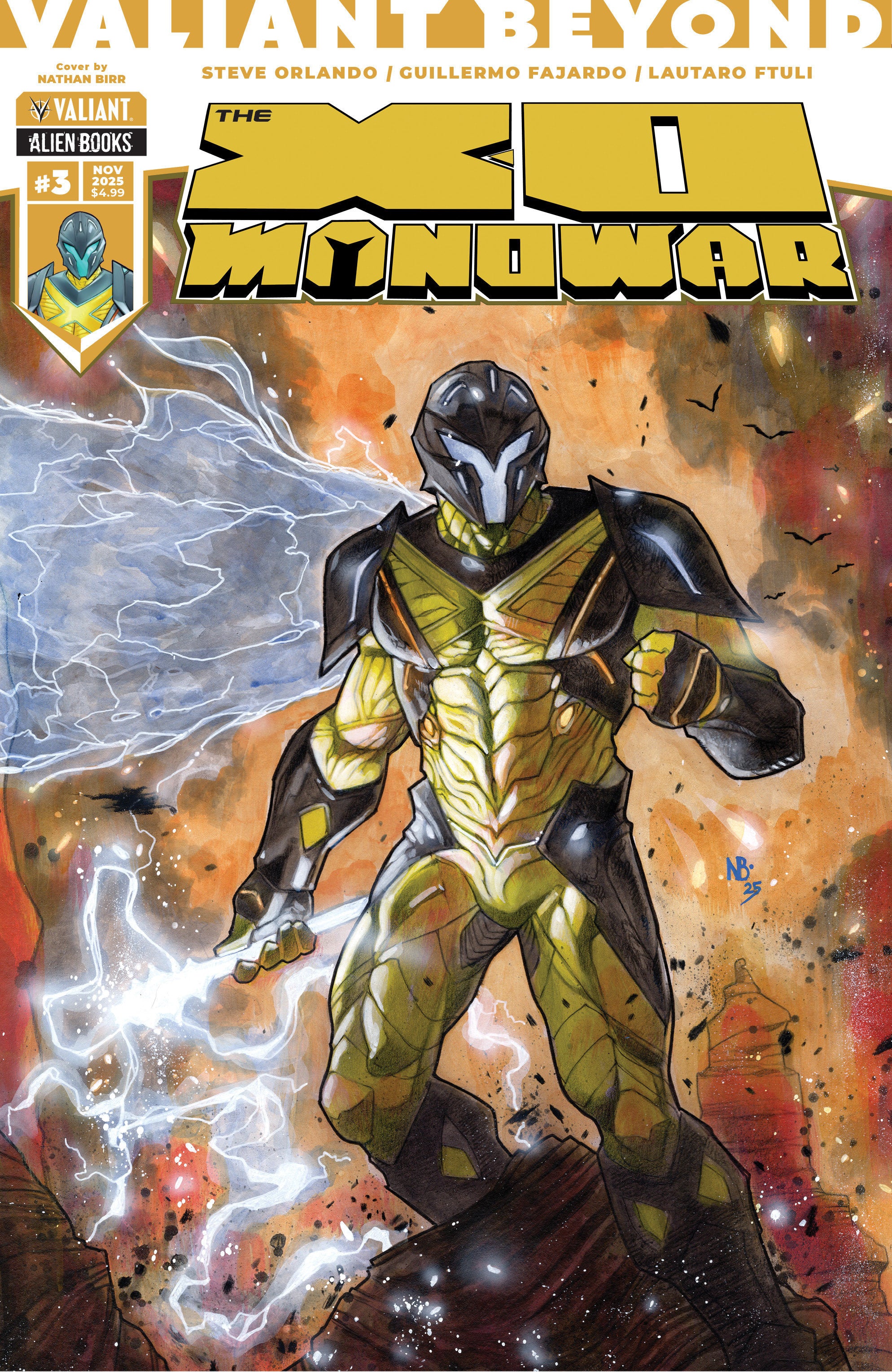 Valiant Beyond: The X-O Manowar #3 Cover A (Birr) 11/26/2025