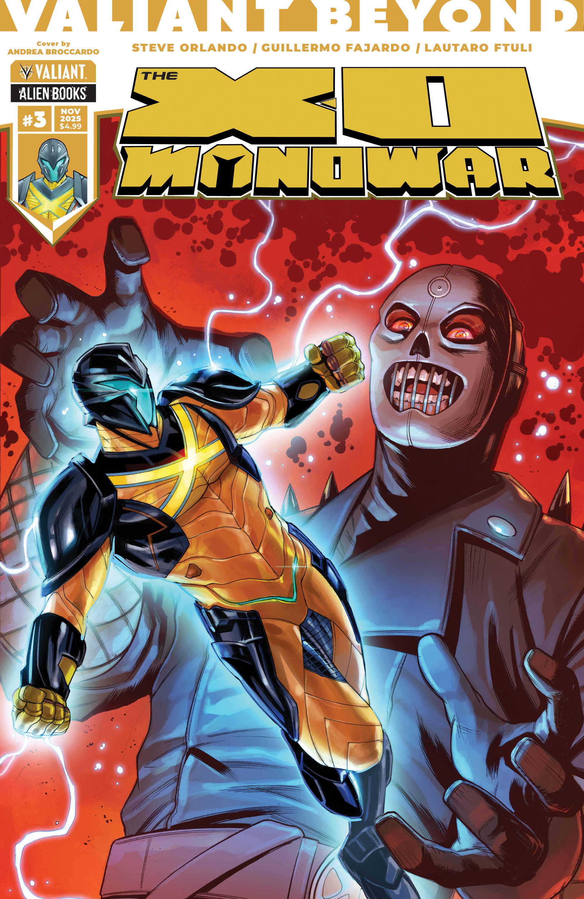 Valiant Beyond: The X-O Manowar #3 Variant B (Broccardo) 11/26/2025
