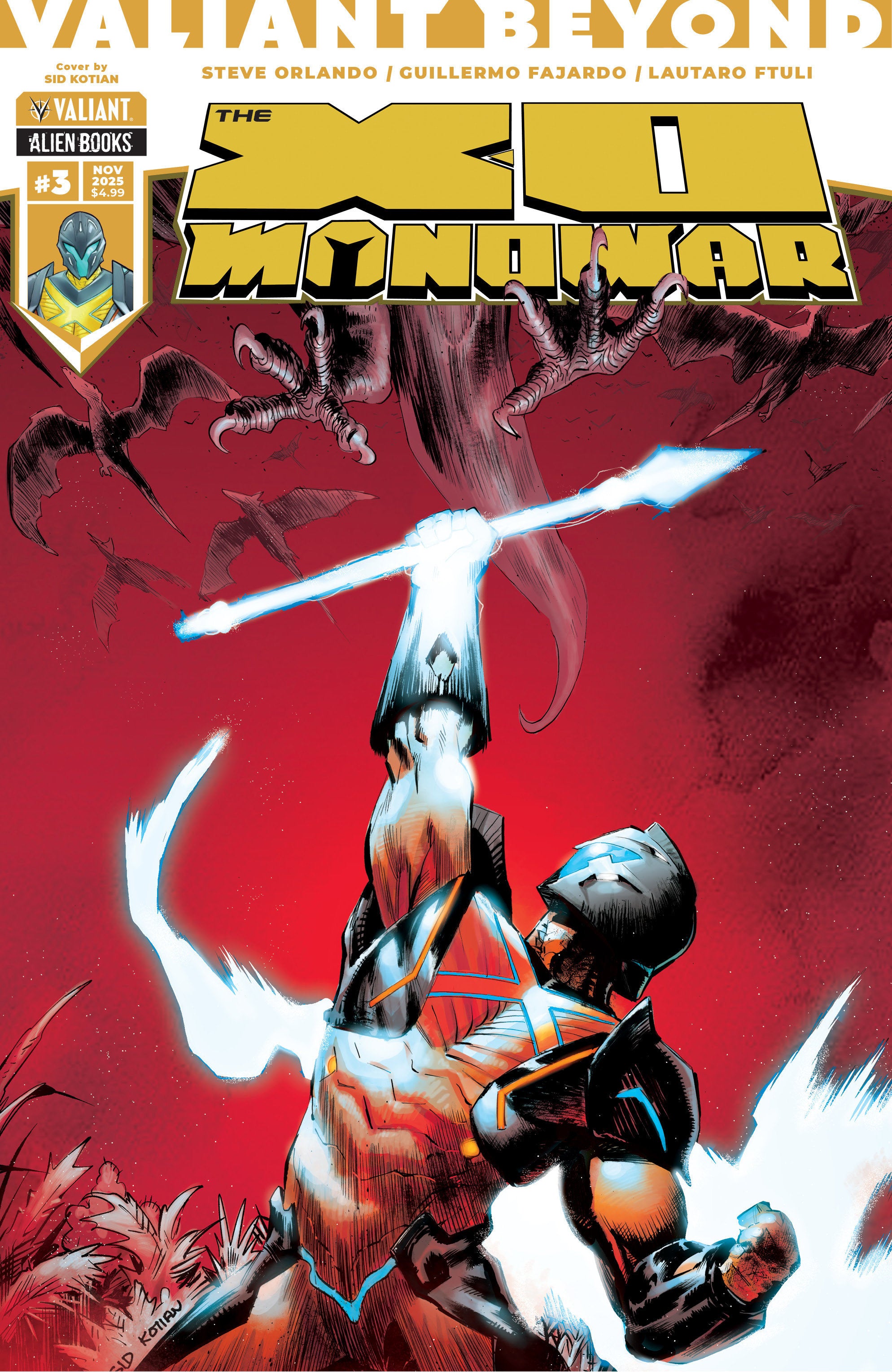 Valiant Beyond: The X-O Manowar #3 Variant C (Kotian) 11/26/2025