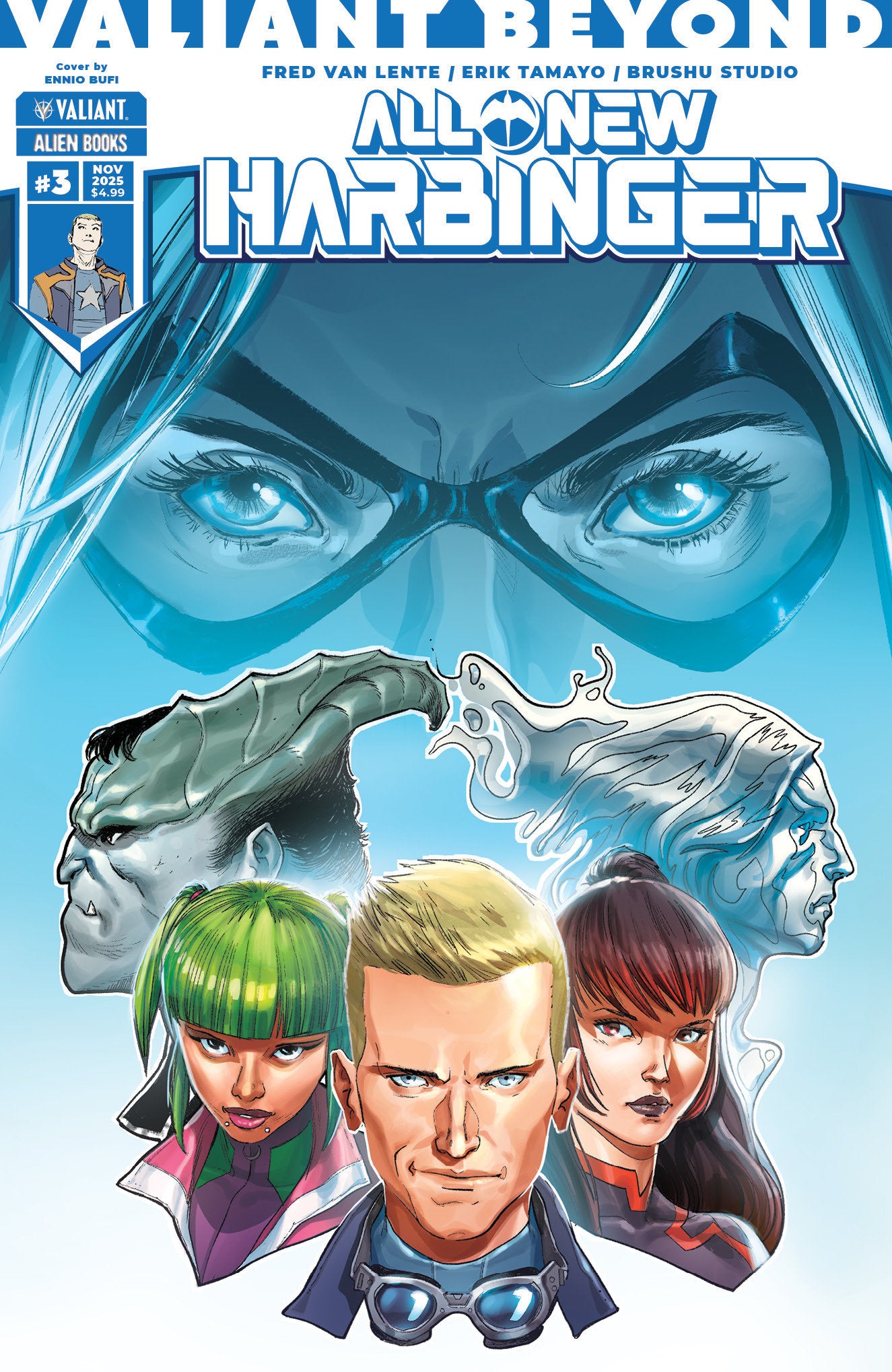 Valiant Beyond: All-New Harbinger #3 Variant C (Bufi) 11/19/2025