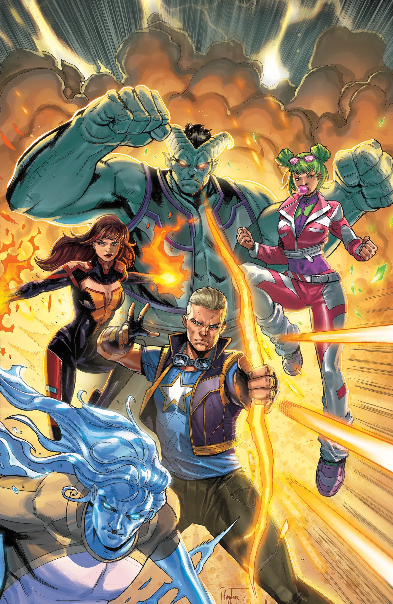 Valiant Beyond: All-New Harbinger #3 Variant D (Broccardo Full Art) 11/19/2025