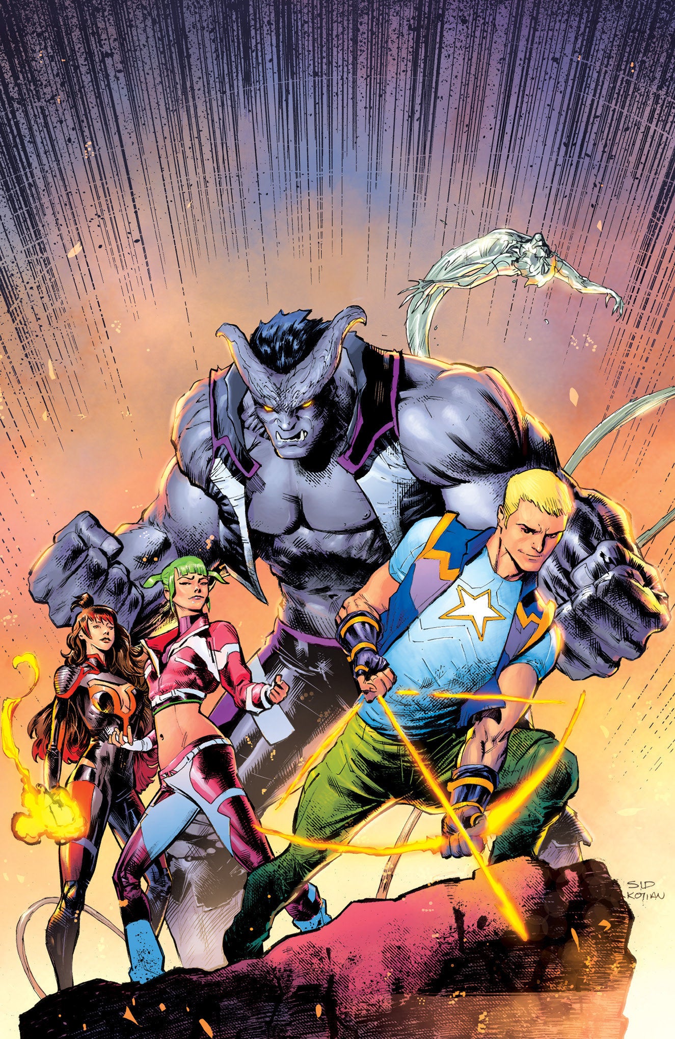 Valiant Beyond: All-New Harbinger #3 Variant E (Kotian Full Art) 11/19/2025