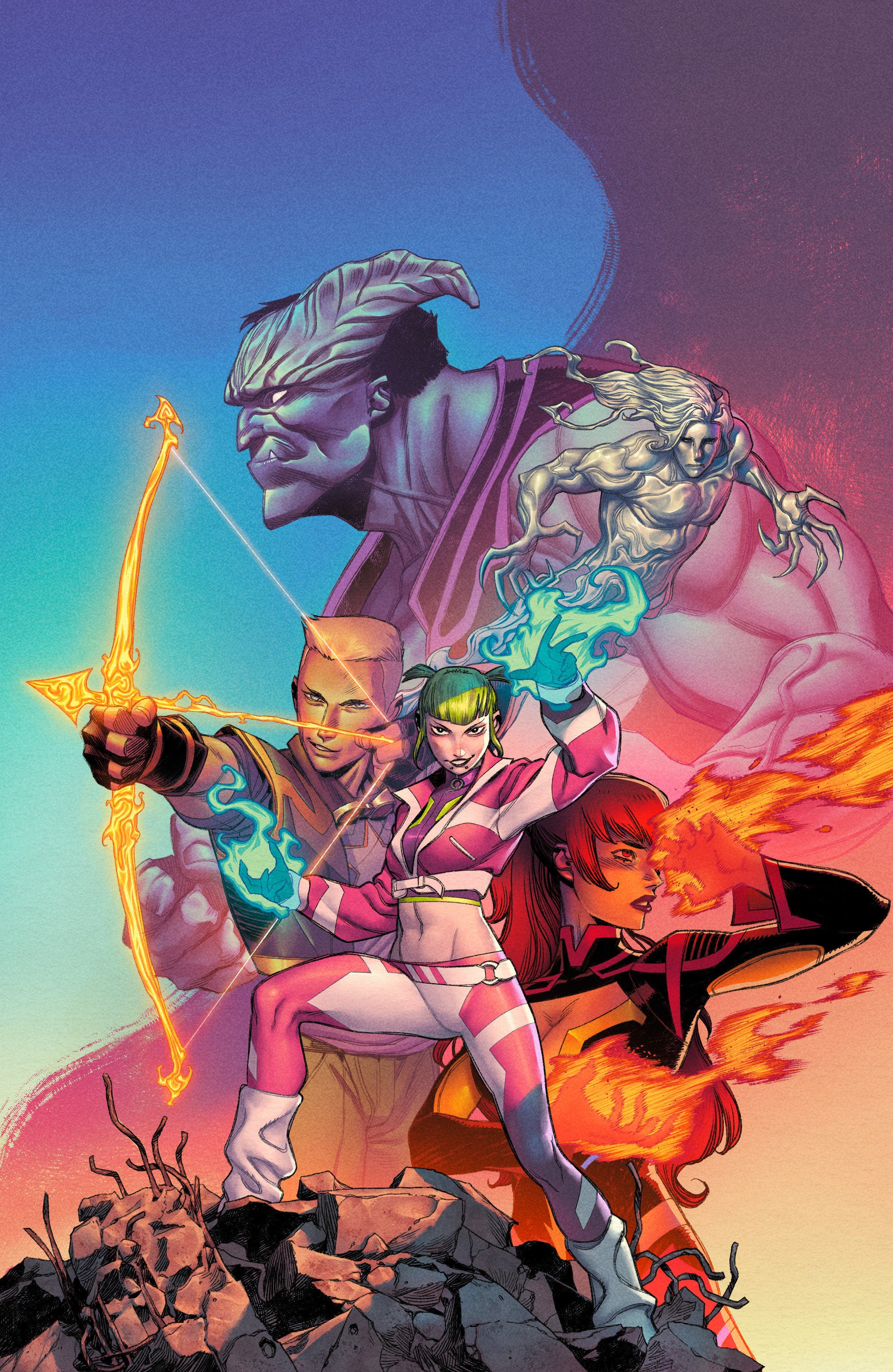 Valiant Beyond: All-New Harbinger #4--It Never Stops #1 Variant C (Rocha Full Art) 01/14/2026