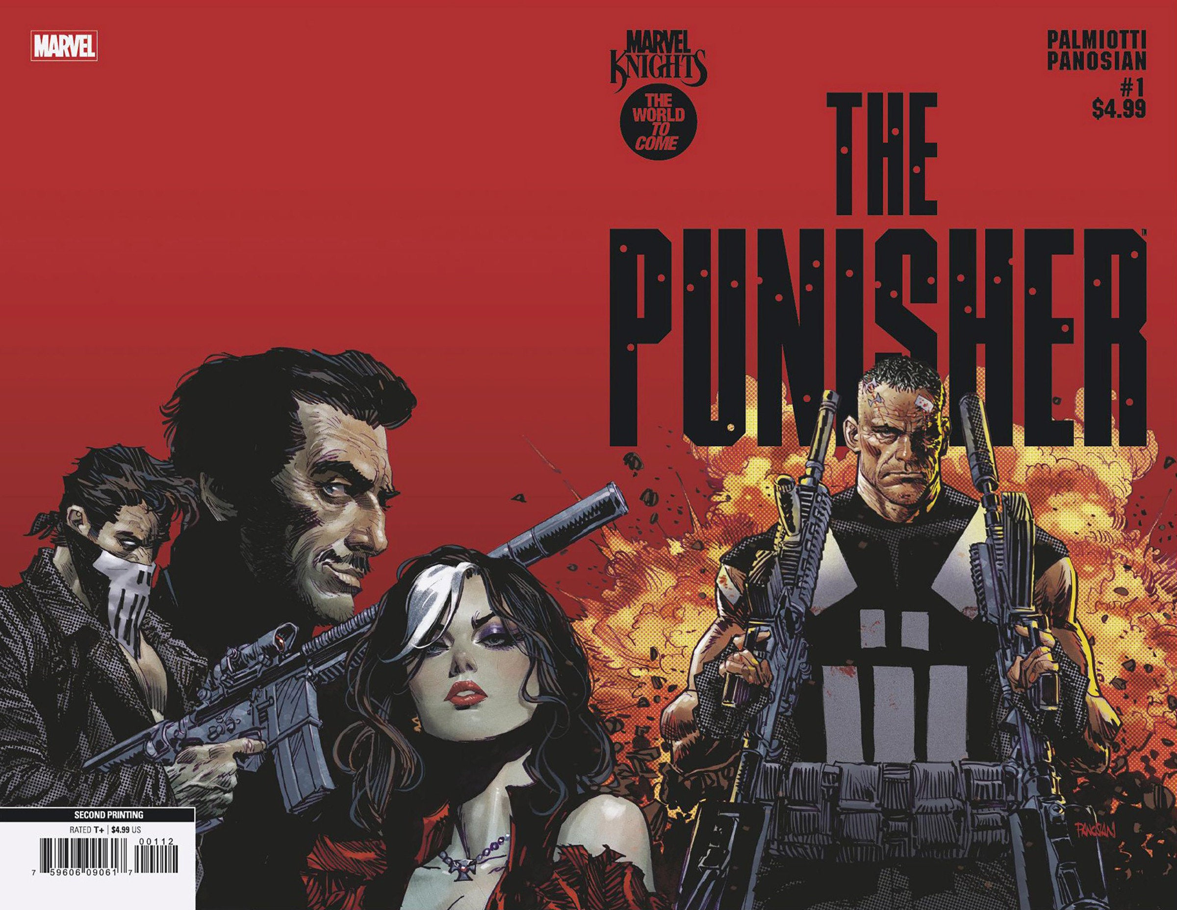 MARVEL KNIGHTS: PUNISHER #1 DAN PANOSIAN 2ND PRINTING VARIANT 11/26/2025