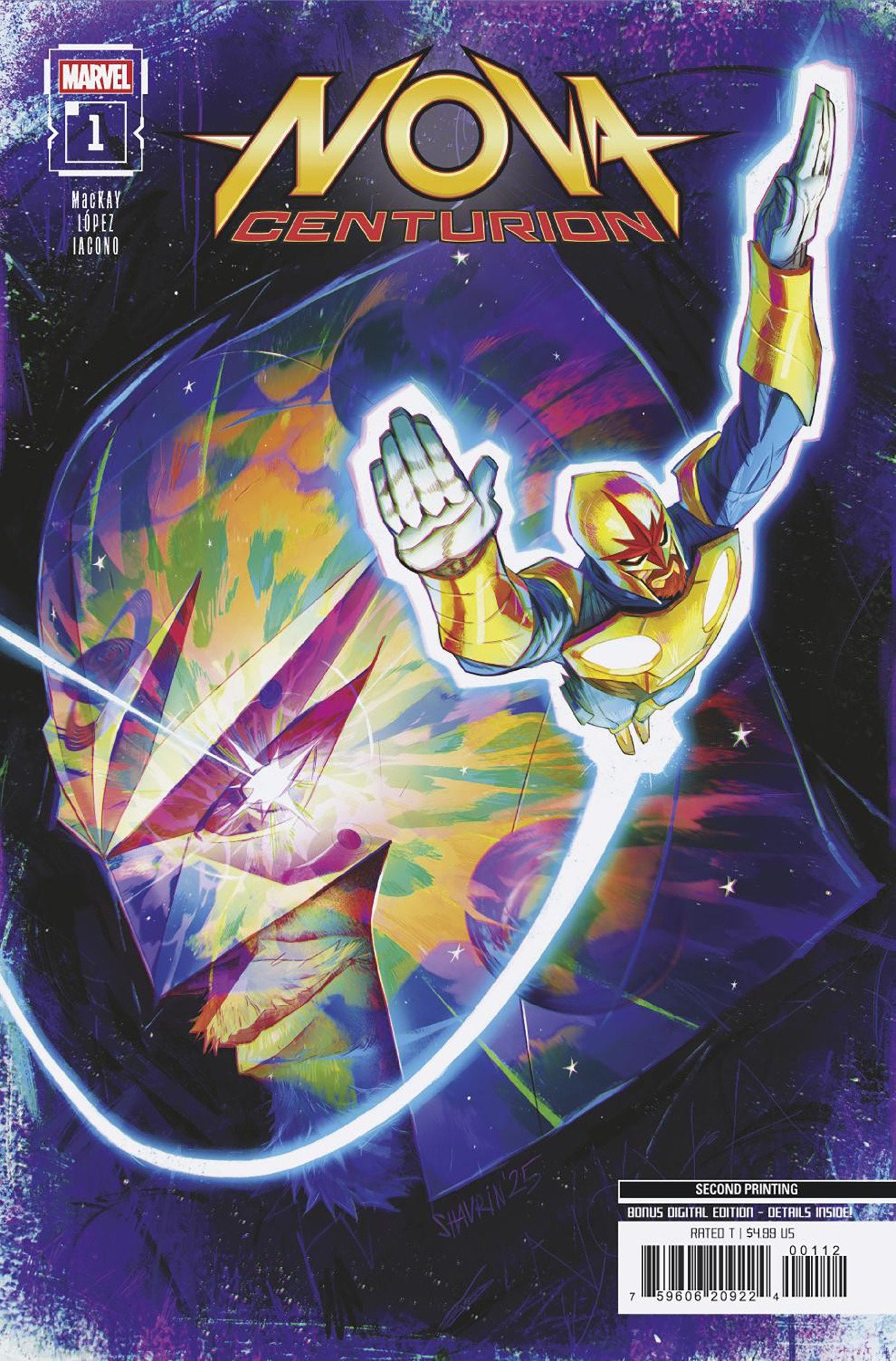 NOVA: CENTURION #1 IVAN SHAVRIN 2ND PRINTING VARIANT 01/14/2026