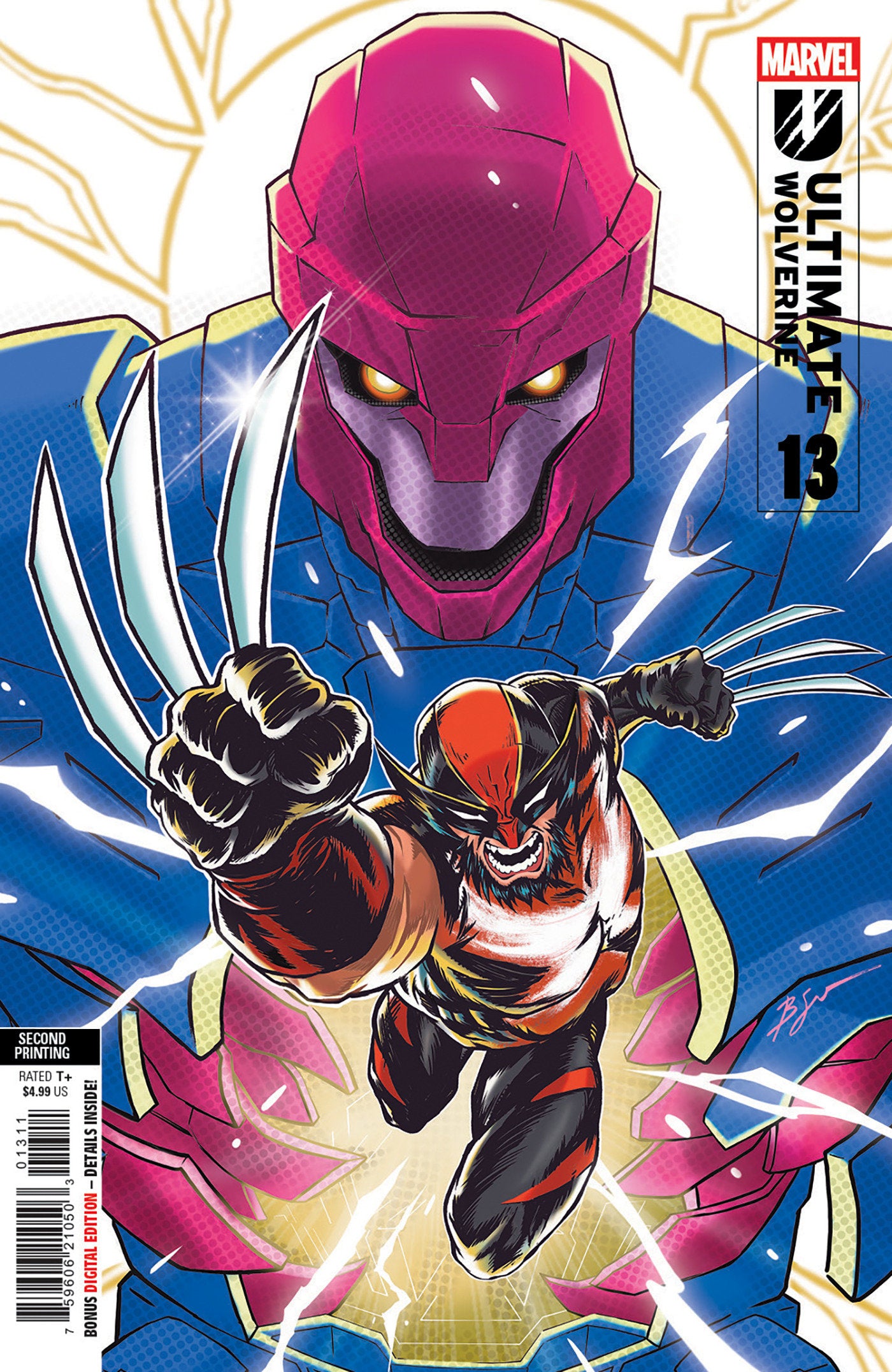 ULTIMATE WOLVERINE #13 BENJAMIN SU 2ND PRINTING VARIANT 02/25/2026