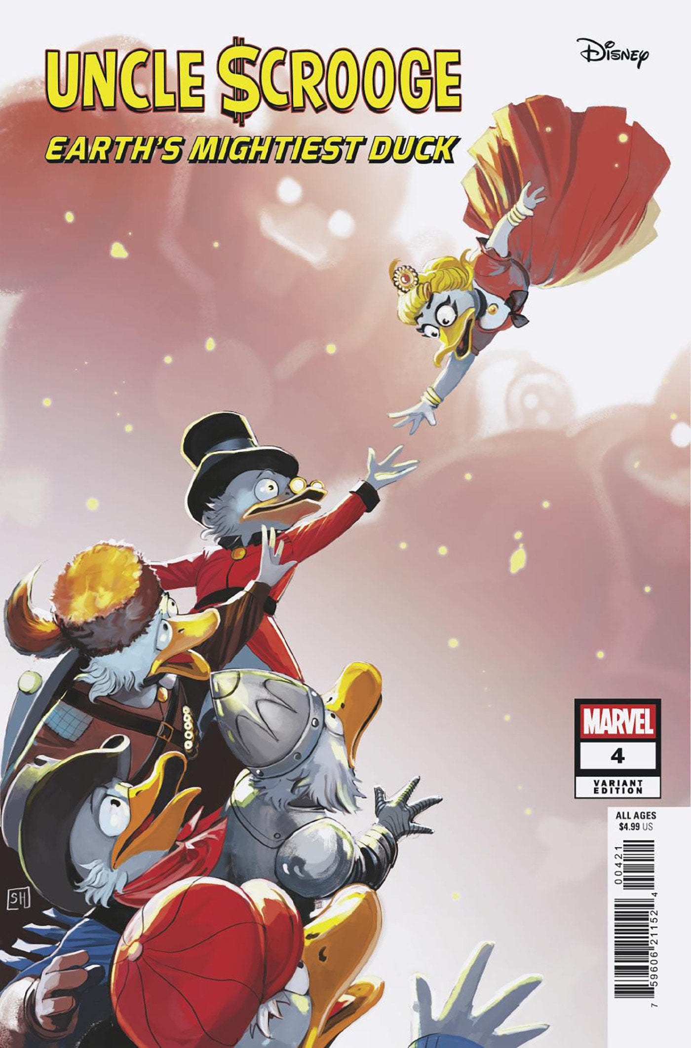 UNCLE SCROOGE: EARTH'S MIGHTIEST DUCK #4 STEPHANIE HANS VARIANT 11/26/2025