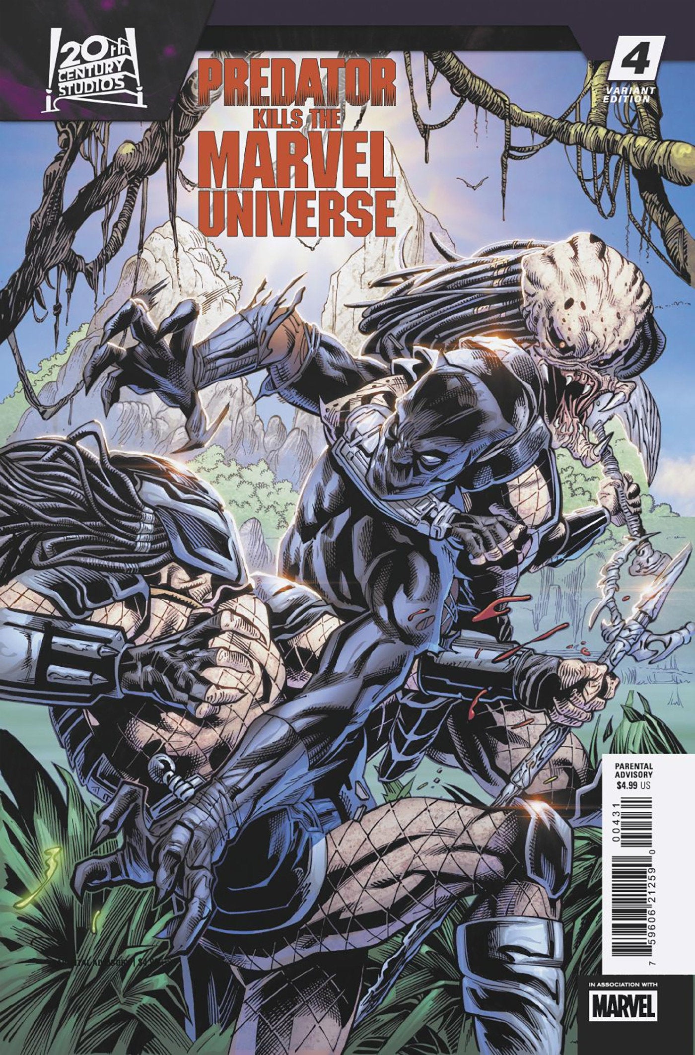 PREDATOR KILLS THE MARVEL UNIVERSE #4 CHRIS CAMPANA VARIANT 11/19/2025