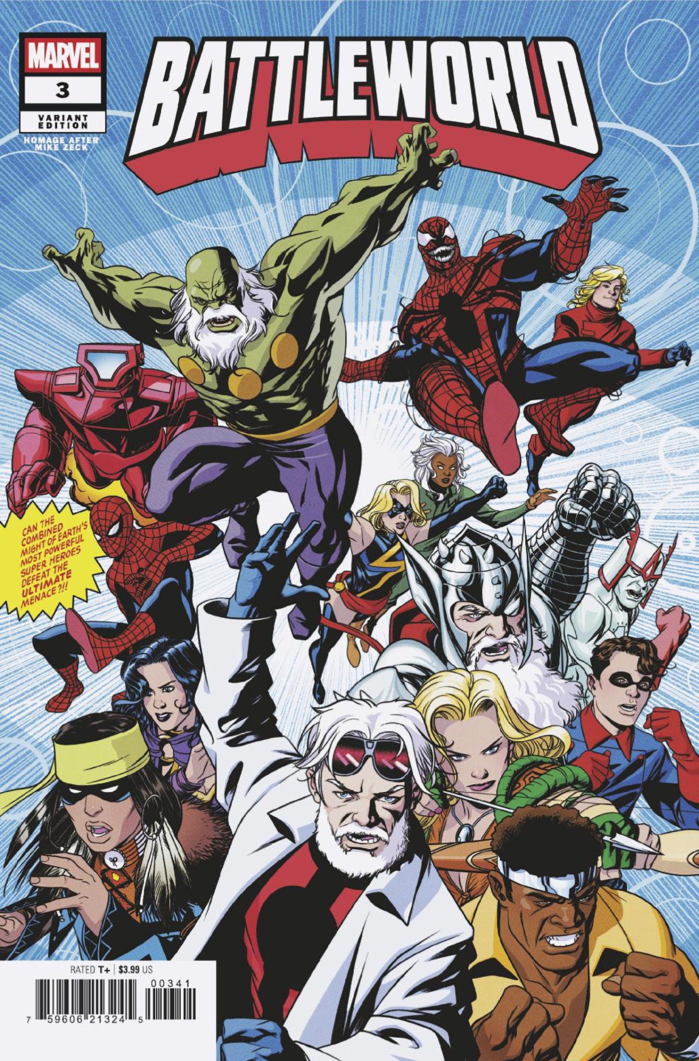 BATTLEWORLD #3 MIKE MCKONE HOMAGE VARIANT 11/26/2025