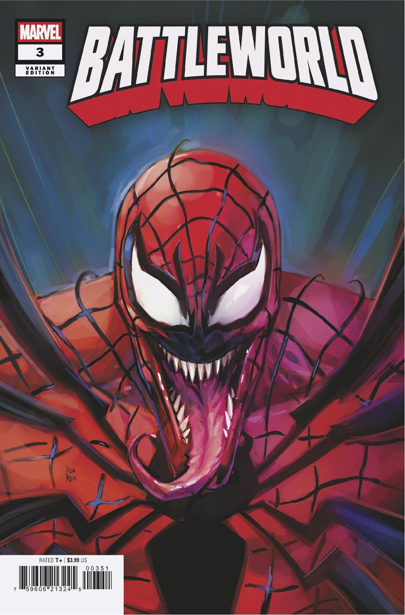 BATTLEWORLD #3 ROD REIS VENOM 252 VARIANT 11/26/2025
