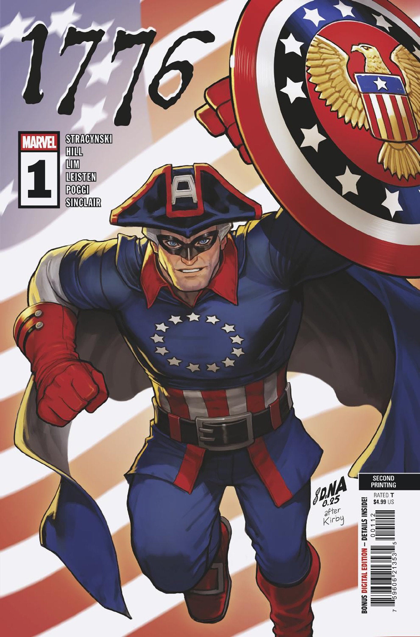 1776 #1 DAVID NAKAYAMA 2ND PRINTING VARIANT 01/07/2026