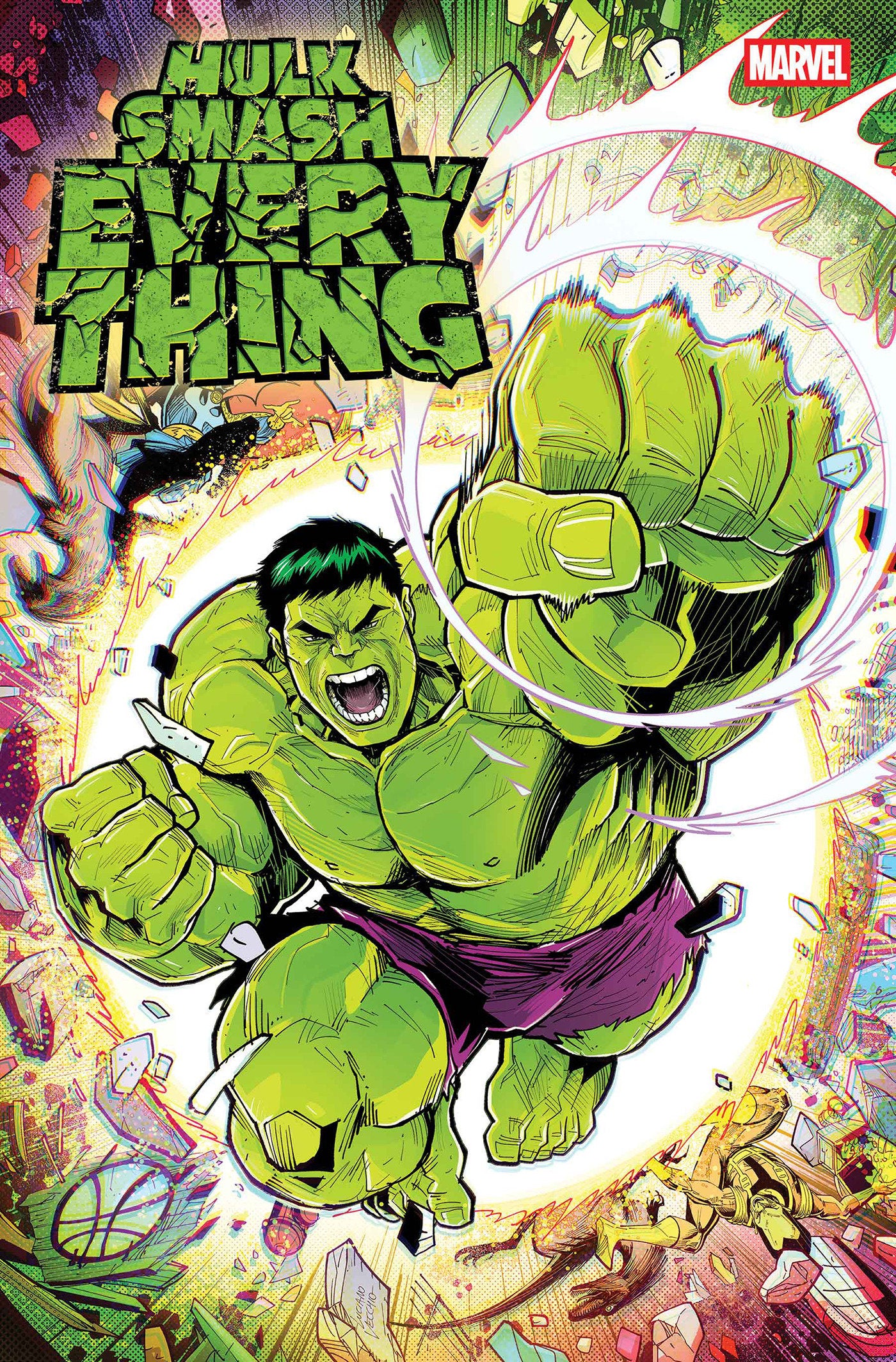 HULK: SMASH EVERYTHING #1 LUCIANO VECCHIO VARIANT 12/03/2025