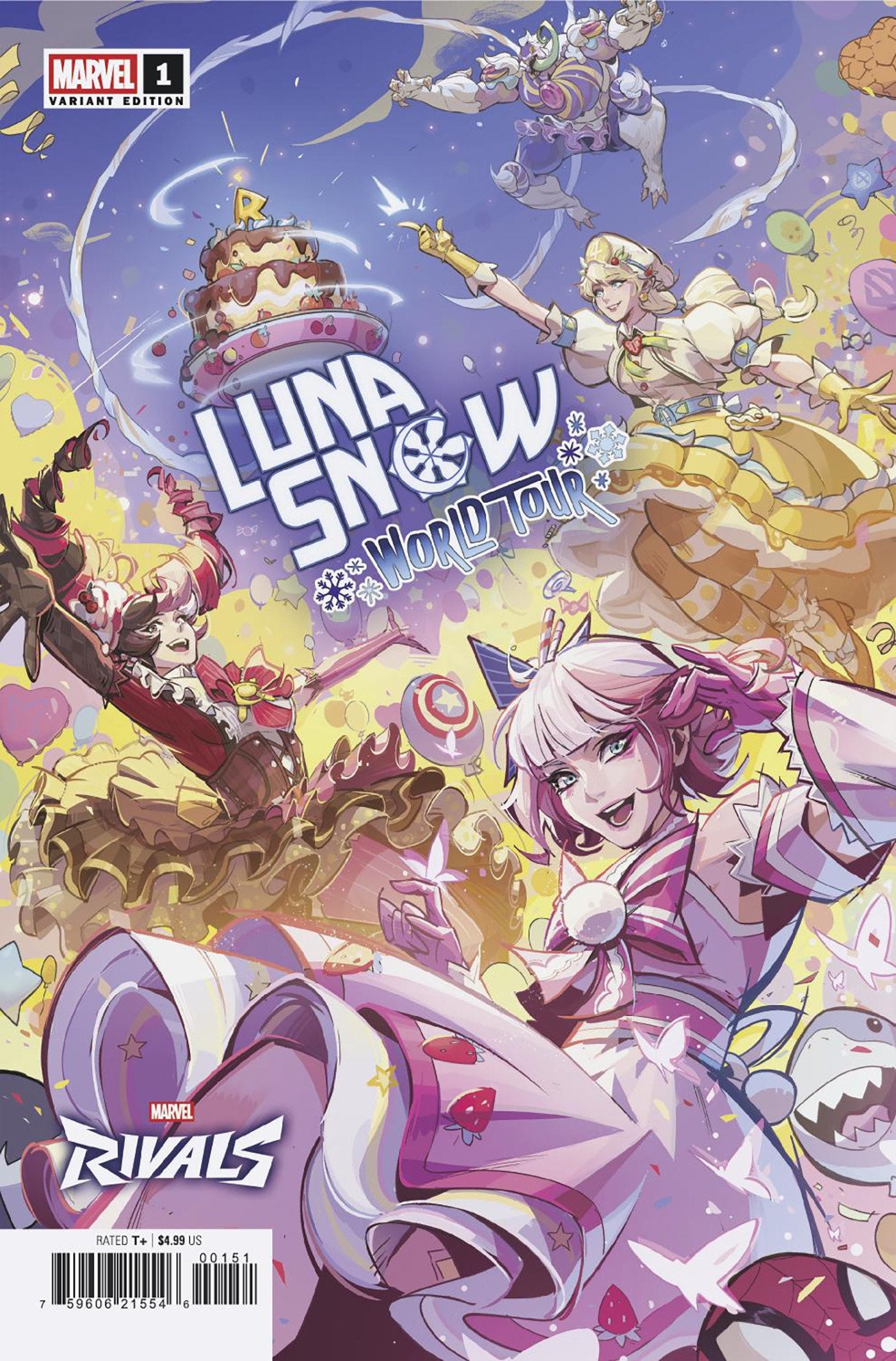 LUNA SNOW: WORLD TOUR #1 NETEASE GAMES MARVEL RIVALS VARIANT 01/14/2026