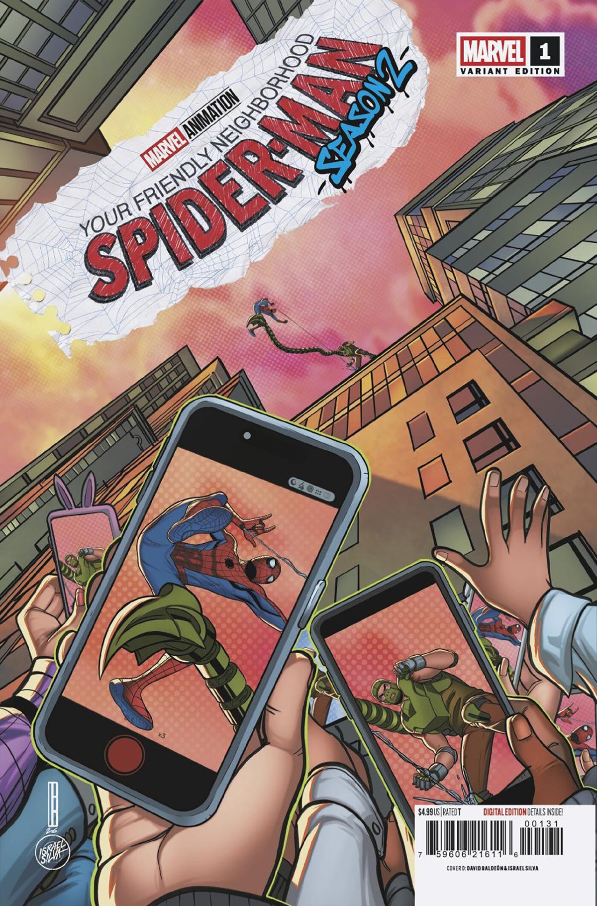 YOUR FRIENDLY NEIGHBORHOOD SPIDER-MAN #1 COVER D DAVID BALDEON VARIANT 12/09/2026