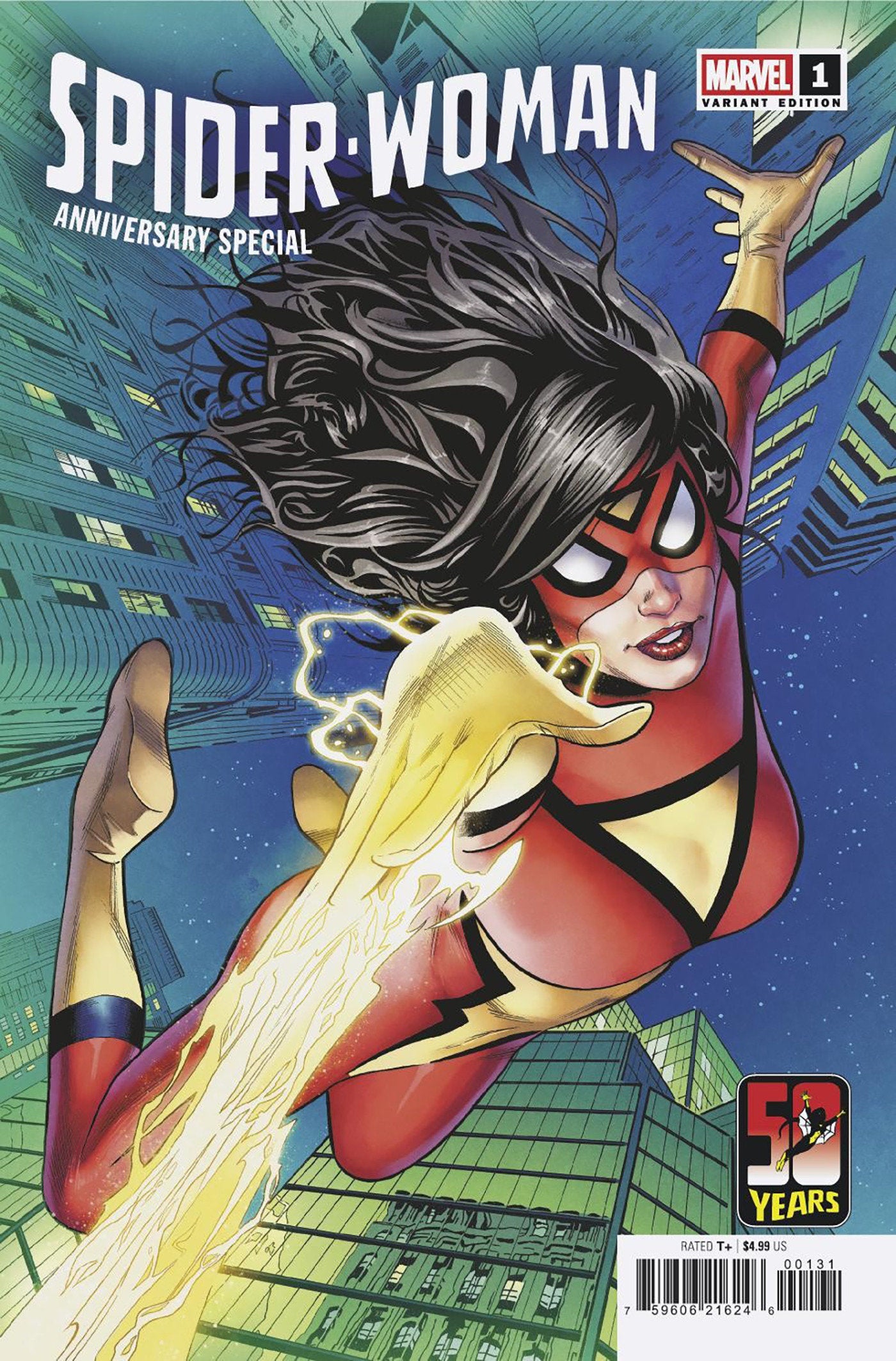 SPIDER-WOMAN 50TH ANNIVERSARY SPECIAL #1 GREG LAND VARIANT 09/02/2026