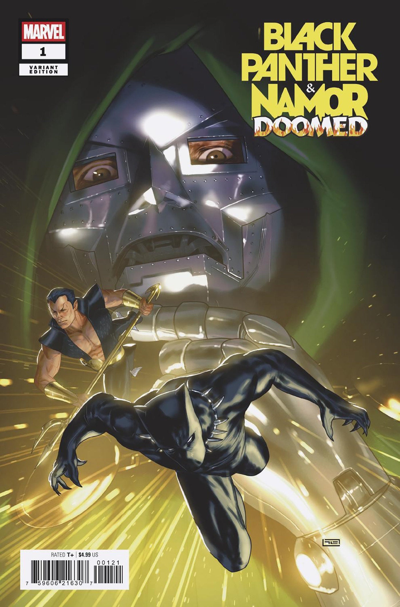 BLACK PANTHER/NAMOR: DOOMED #1 TAURIN CLARKE VARIANT 09/02/2026