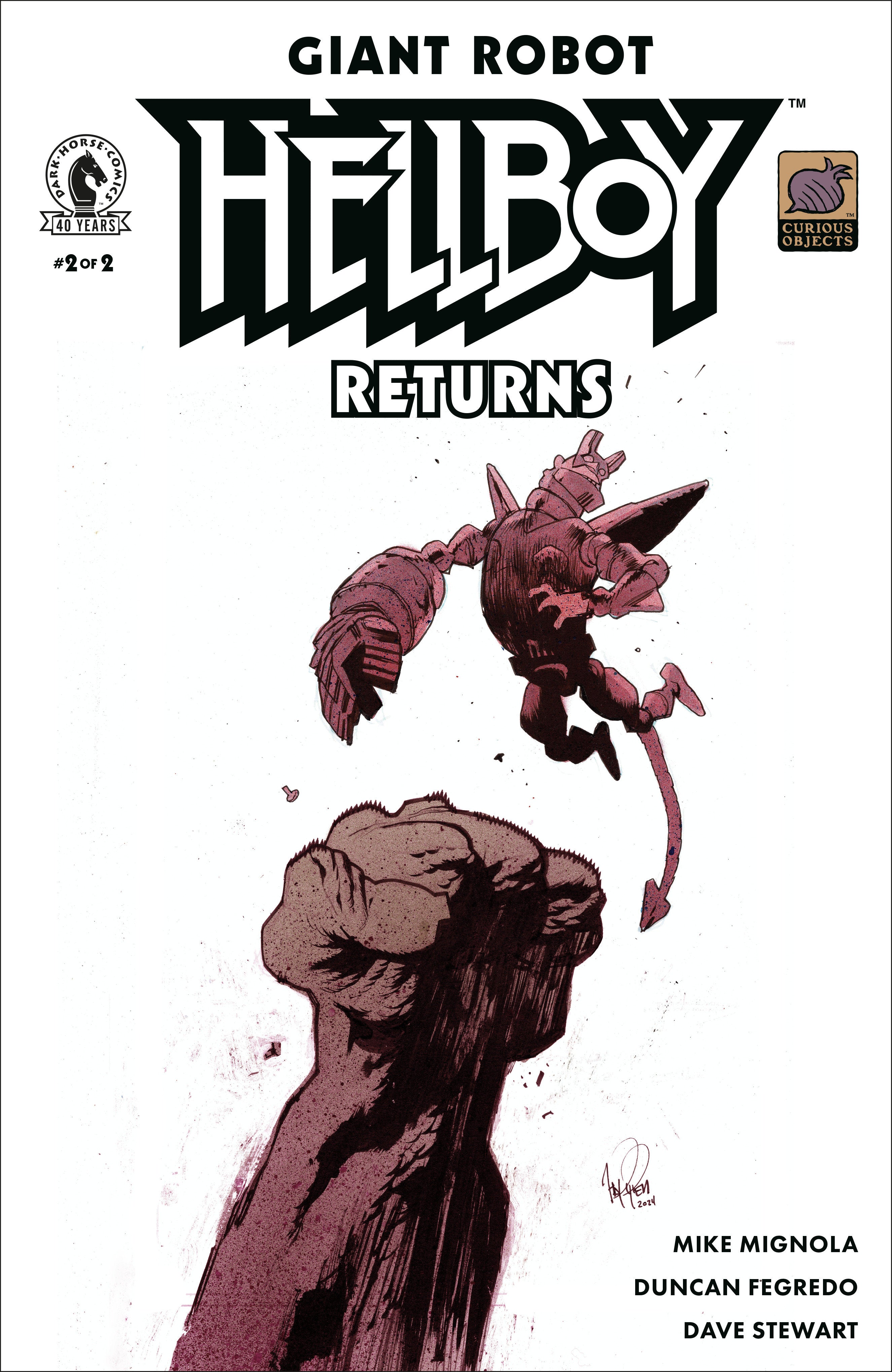 Giant Robot Hellboy Returns #2 (CVR B) (James Harren) 09/02/2026