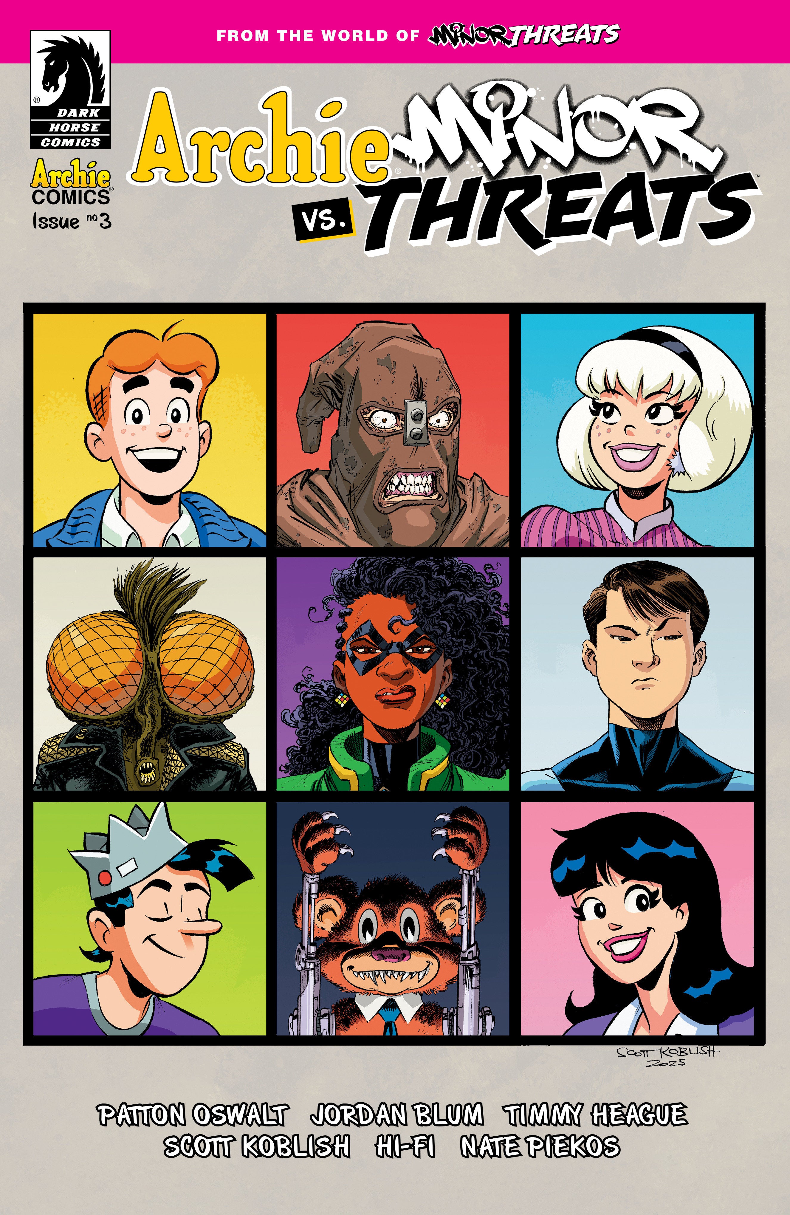 Archie vs Minor Threats #3 (CVR B) (Scott Koblish) 11/05/2025