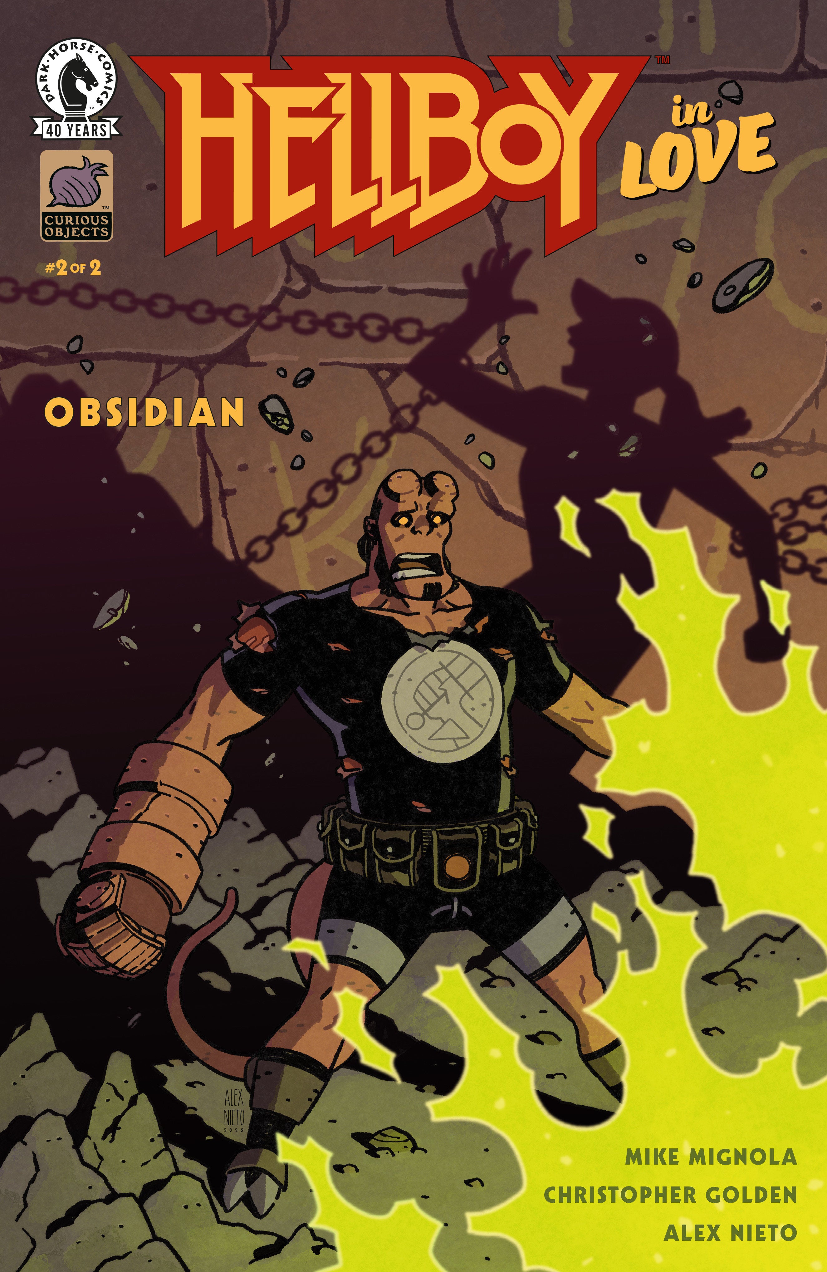 Hellboy in Love: Obsidian #2 (CVR A) (Alex Nieto) 07/29/2026