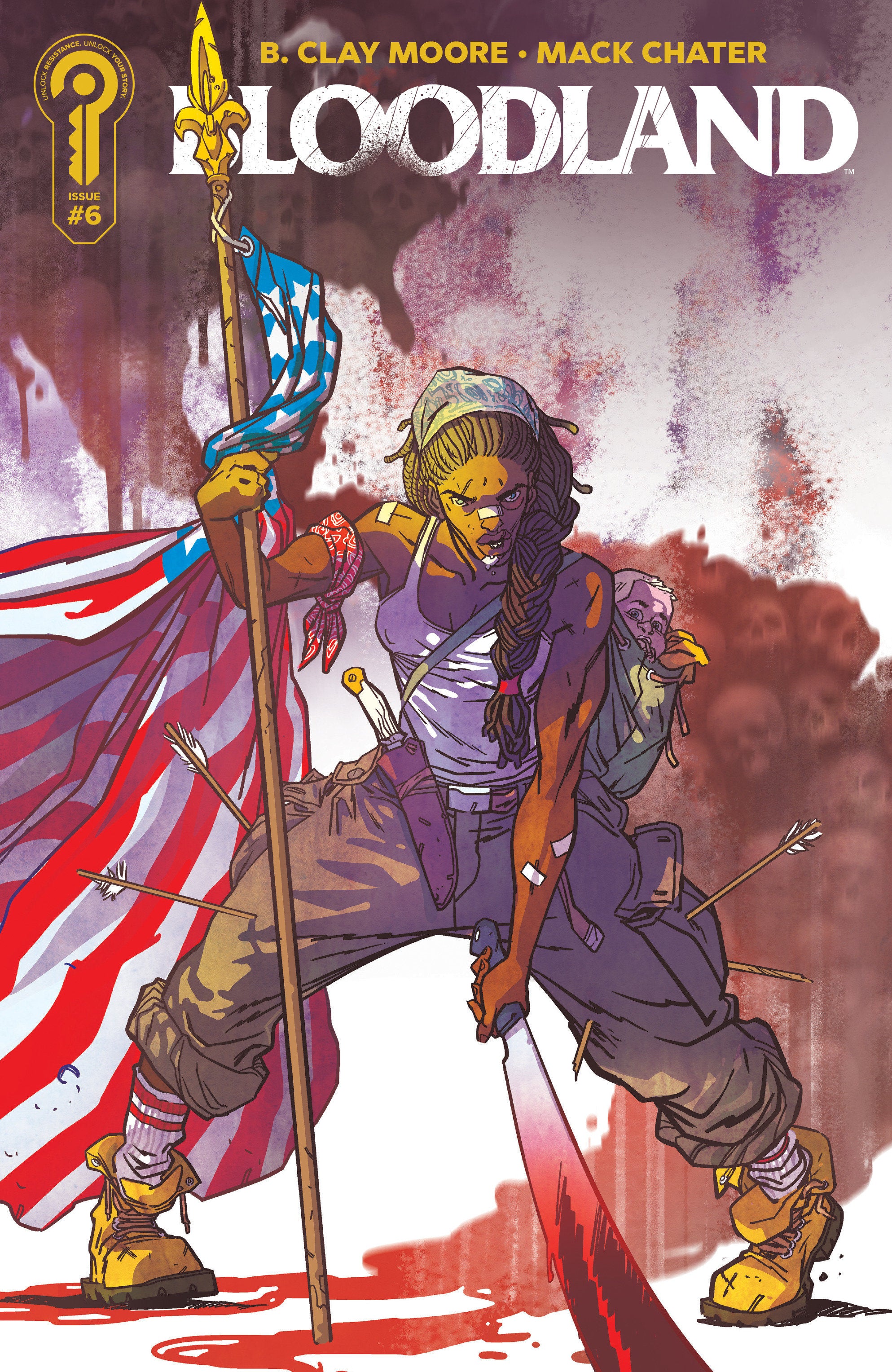 Bloodland #6 Cover B Ramón Pérez 08/26/2026