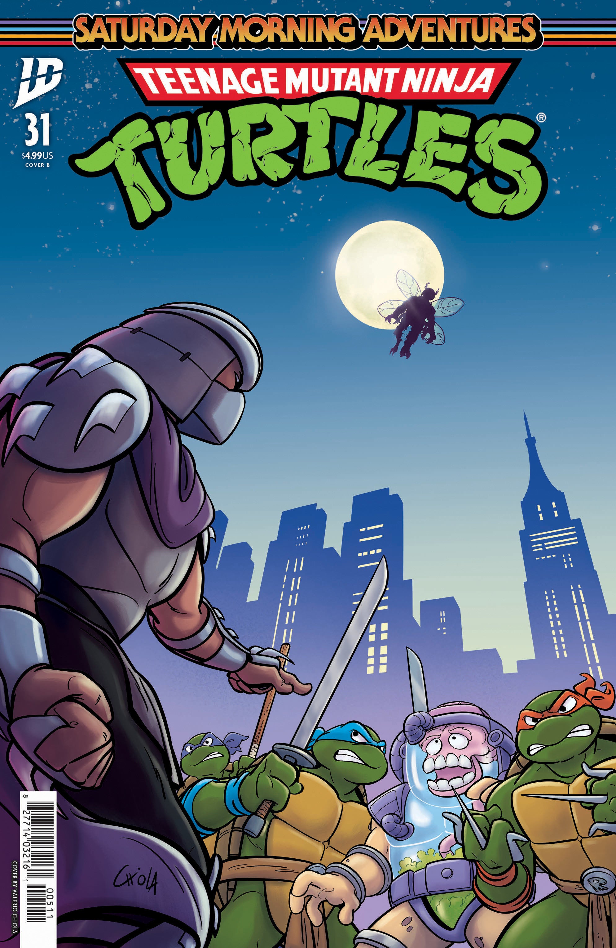 Teenage Mutant Ninja Turtles: Saturday Morning Adventures #31 Variant B (Chiola ) 11/26/2025