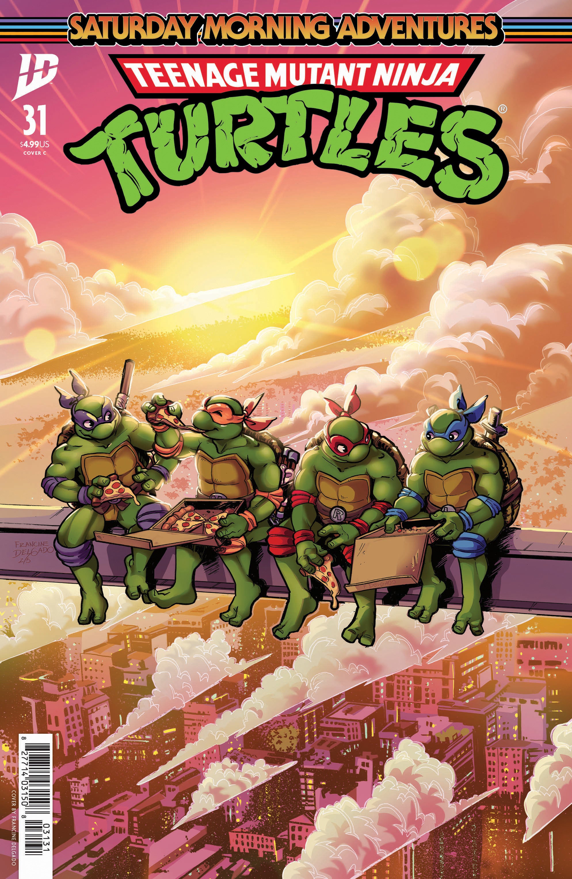 Teenage Mutant Ninja Turtles: Saturday Morning Adventures #31 Variant C (Delgado) 11/26/2025