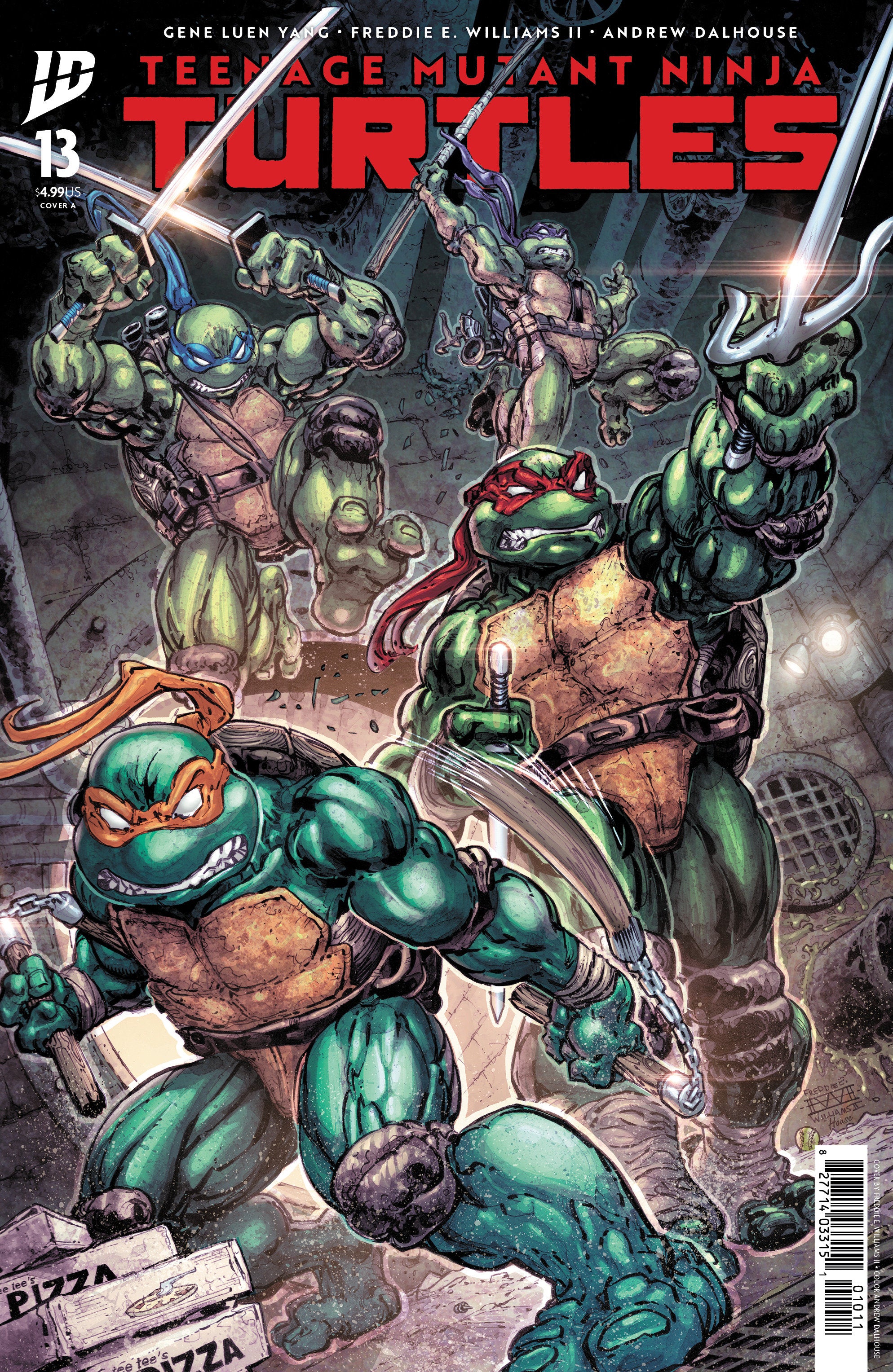 Teenage Mutant Ninja Turtles #13 Cover A (Williams II) 12/10/2025