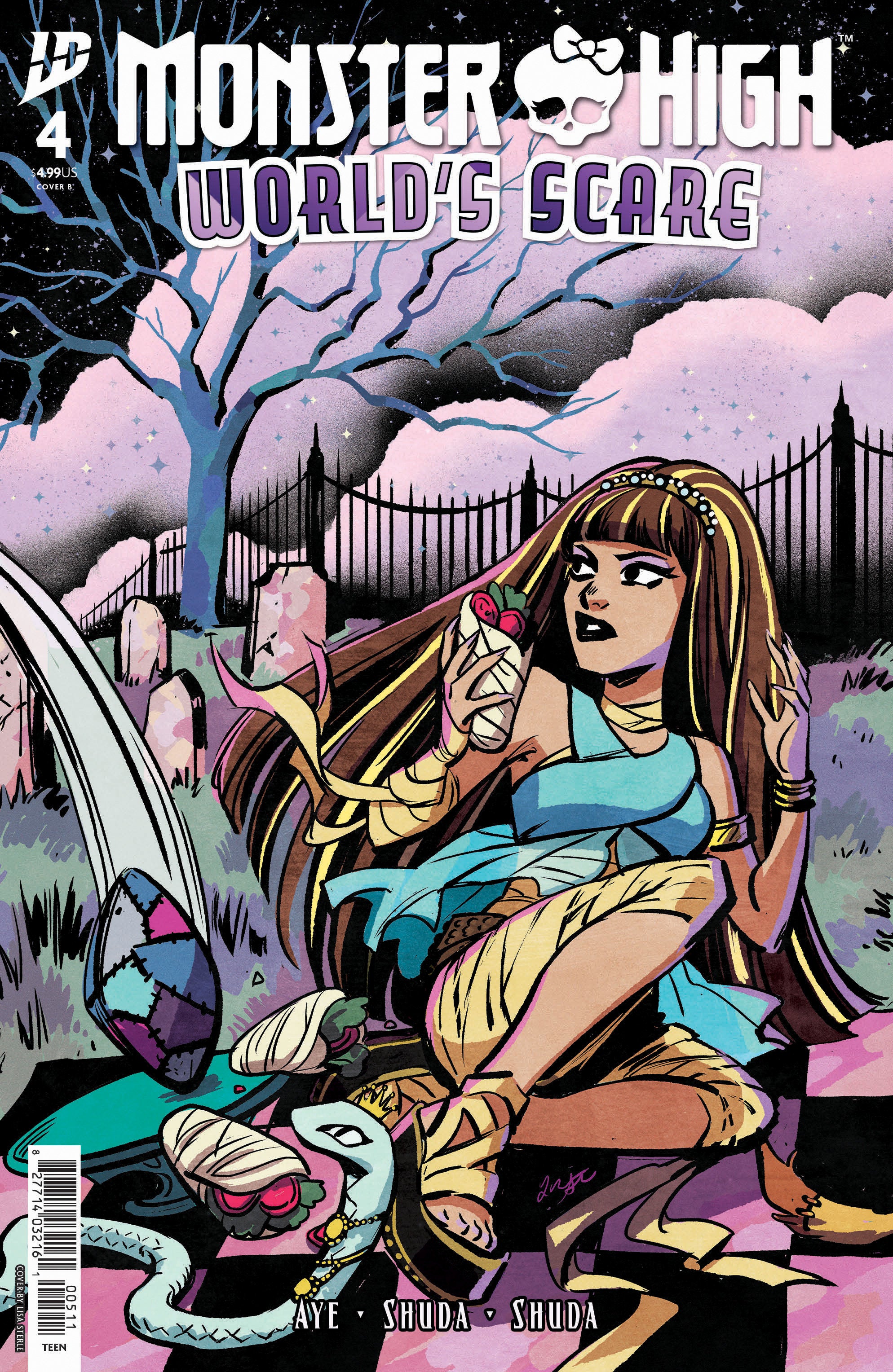 Monster High: World's Scare #4 Variant B (Sterle) 11/19/2025