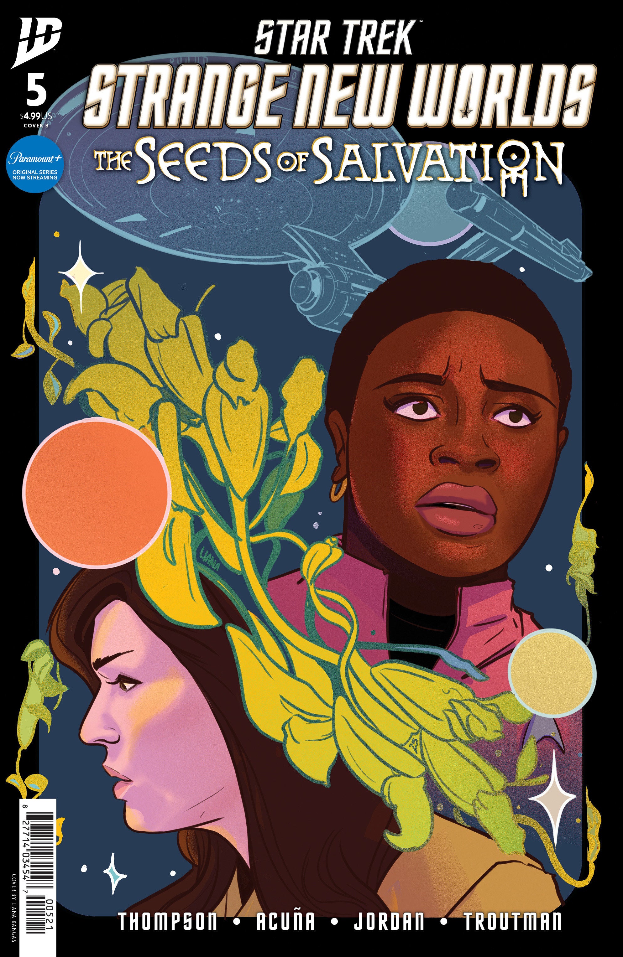 Star Trek: Strange New Worlds--The Seeds of Salvation #5 Variant B (Kangas) 01/14/2026