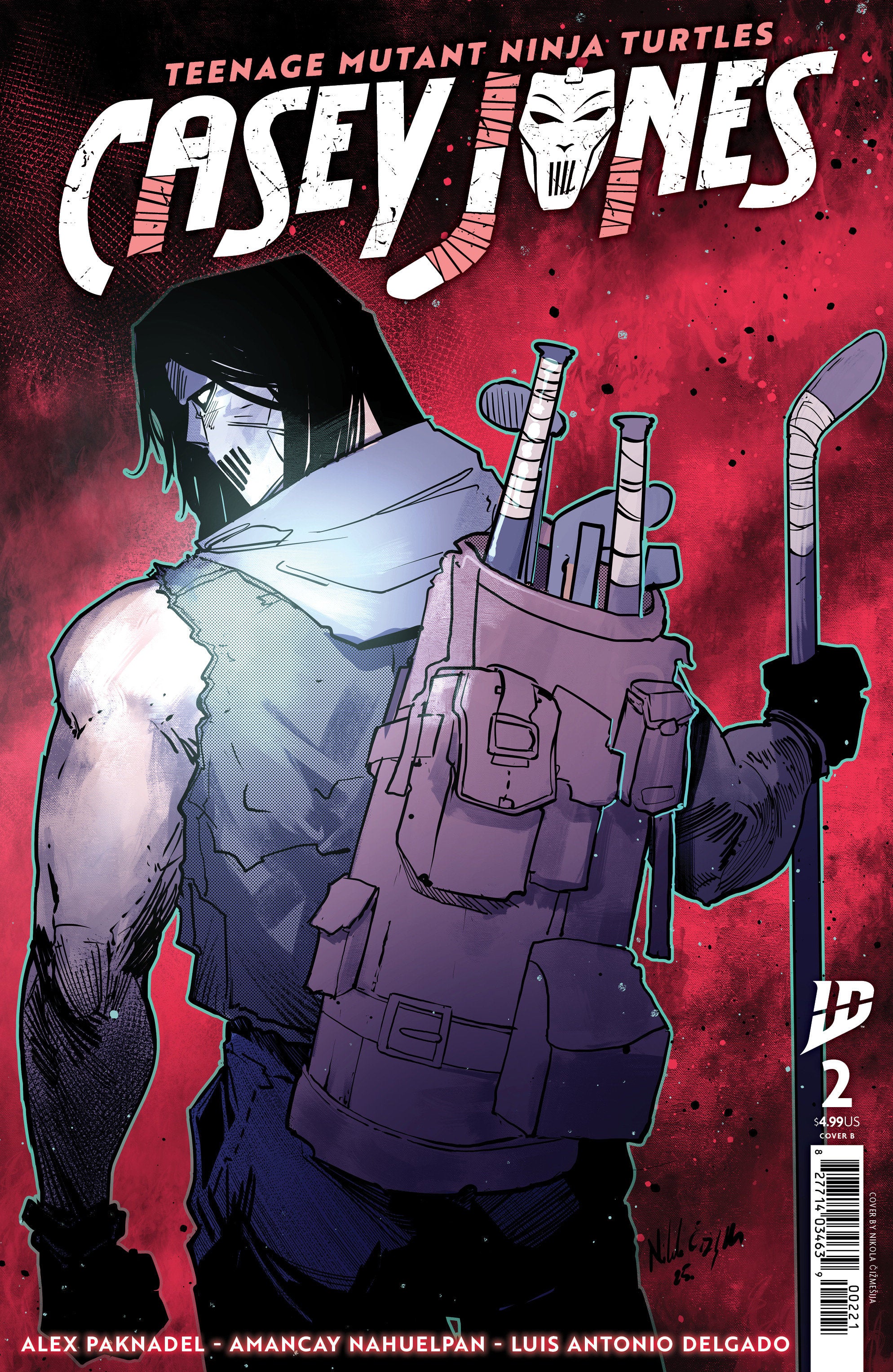 Teenage Mutant Ninja Turtles: Casey Jones #2 Variant B (Cizmesija) 11/19/2025