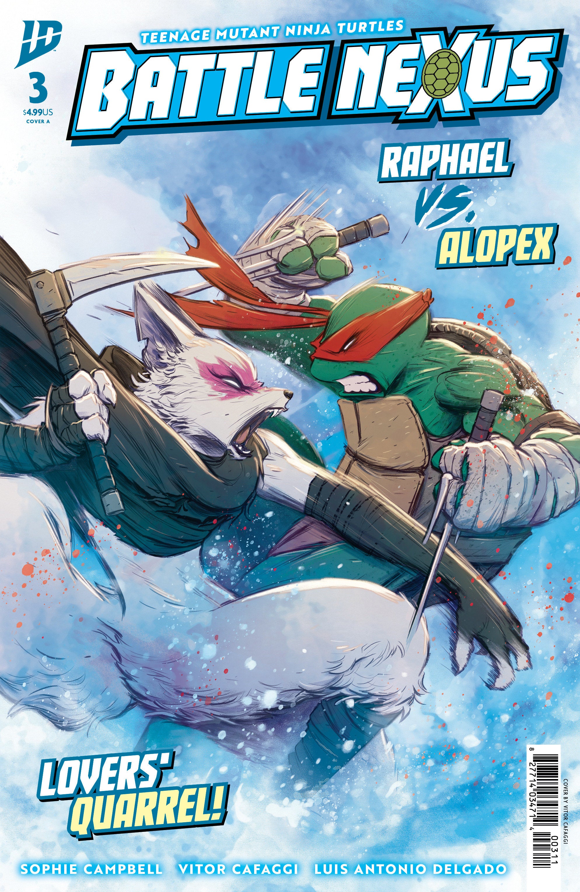 Teenage Mutant Ninja Turtles: Battle Nexus #3 Cover A (Cafaggi) 01/21/2026