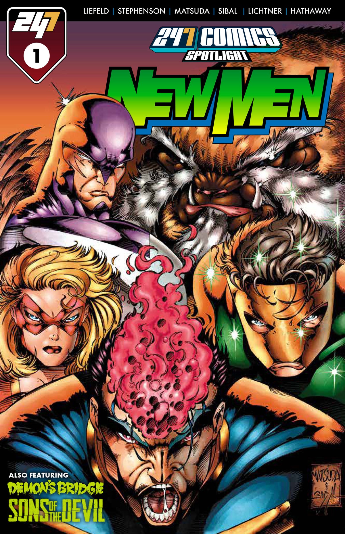 247 COMICS Presents / Spotlight #1 Cover E - NEWMEN 11/04/2026