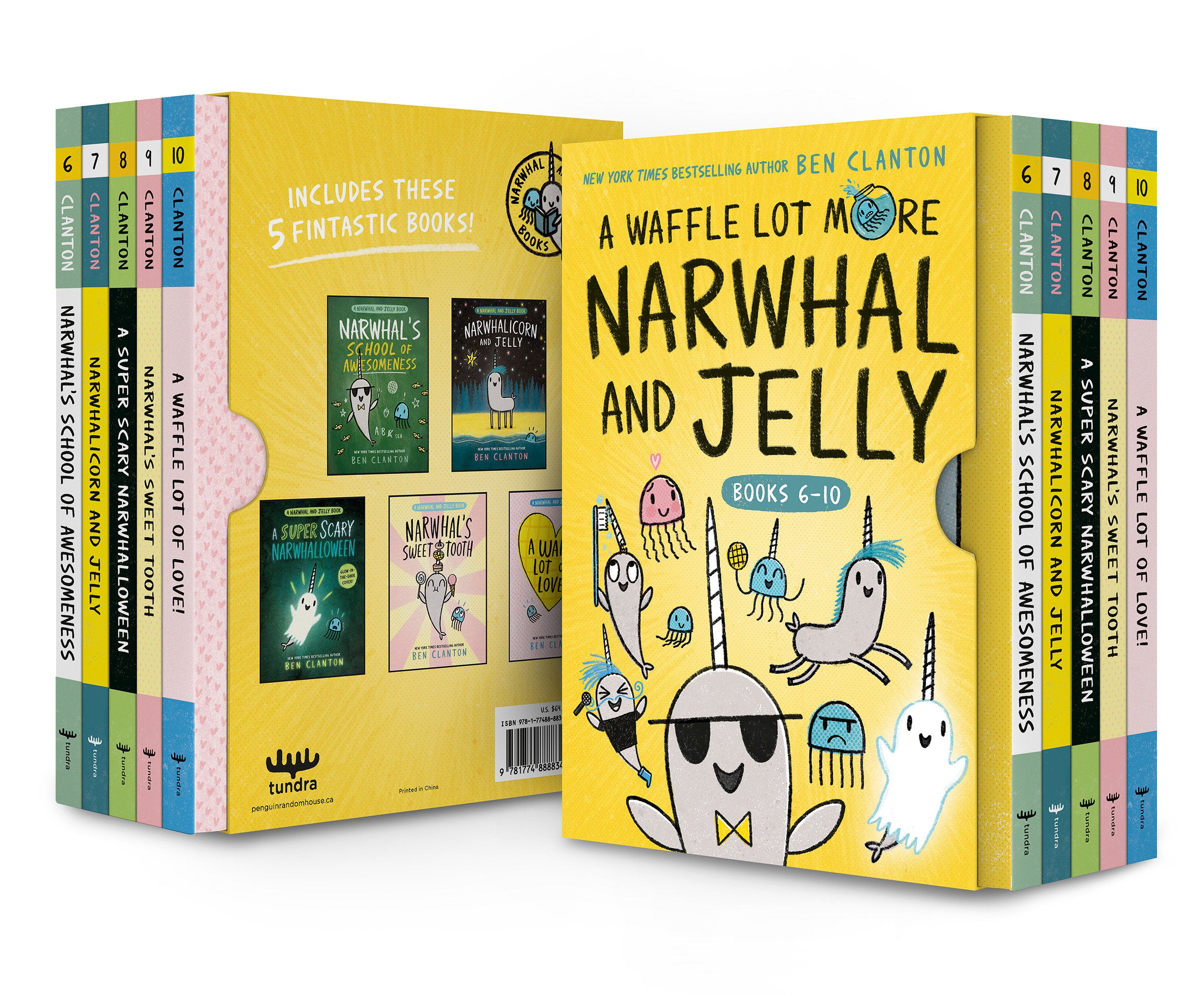 A Waffle Lot More Narwhal and Jelly (Hardcover Books 6-10) 09/01/2026