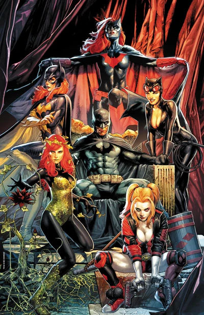 BATMAN #125 2ND PRINT JAY ANACLETO EXCLUSIVE VIRGIN FOIL VARIANT