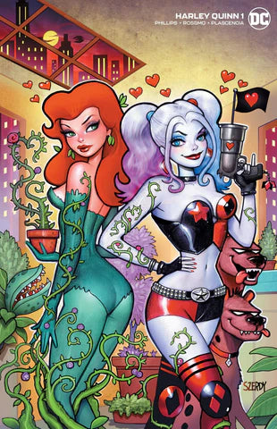 HARLEY QUINN #1 NATHAN SZERDY MINIMAL TRADE DRESS EXCLUSIVE