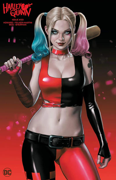 HARLEY QUINN #33 IVAN TALAVERA MINIMAL TRADE EXCLUSIVE