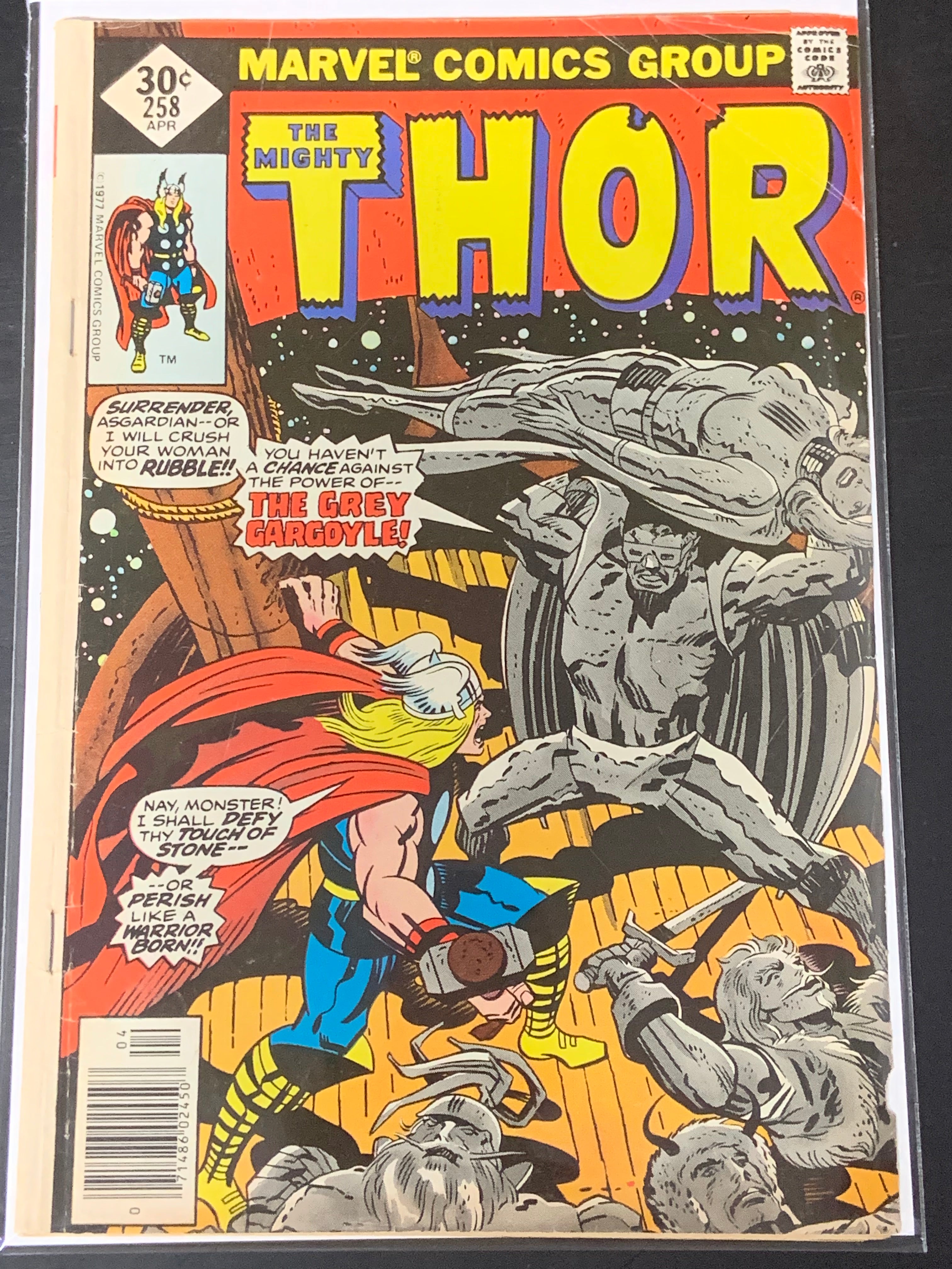 Thor 258 Marvel 1977 Early Direct Issue
