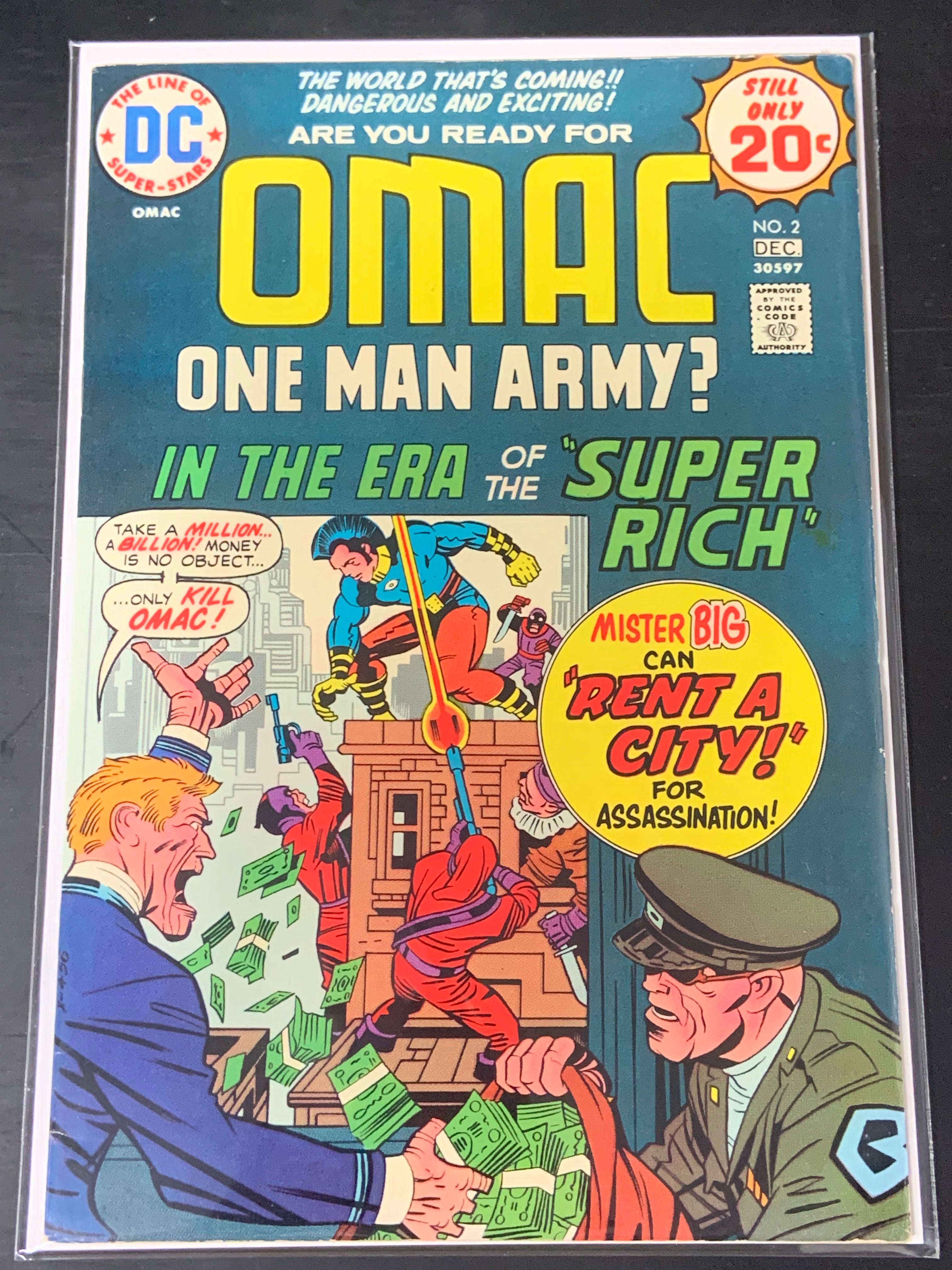 Omac 2 DC 1974 Jack Kirby