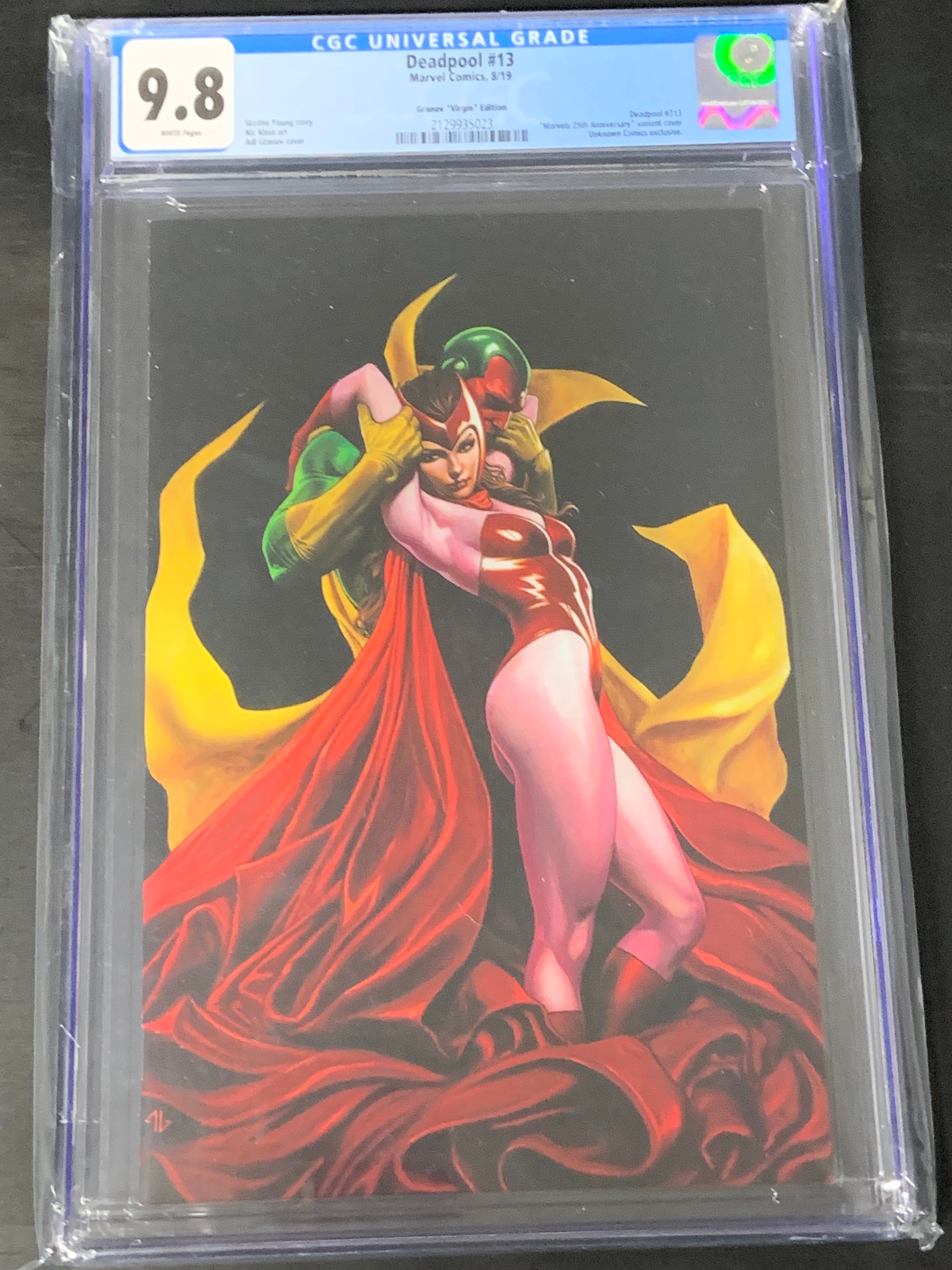 Deadpool 13 Marvel 2019 Adi Granov Virgin Variant CGC 9.8