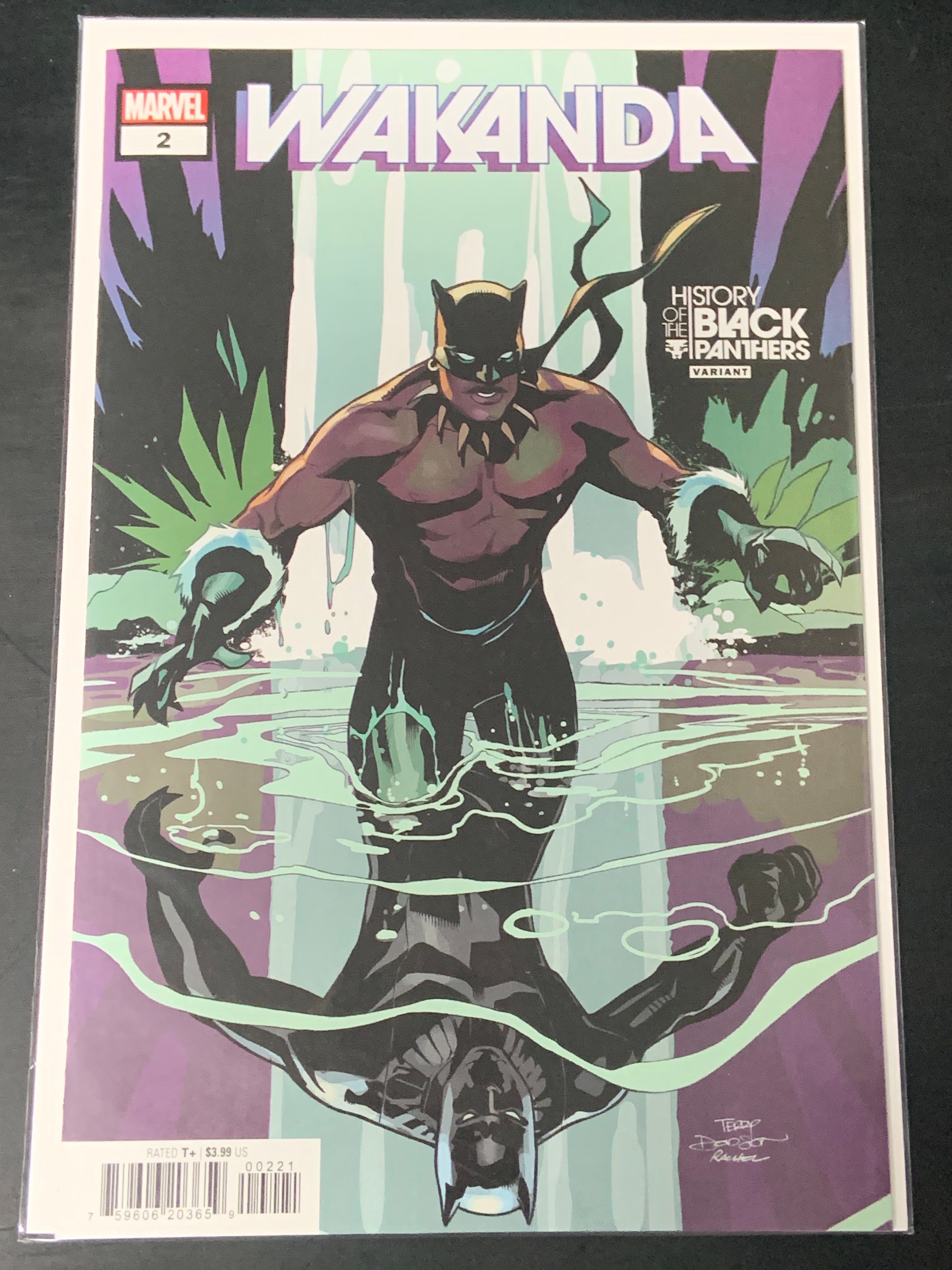 Wakanda 2 Marvel 2022 Terry Dodson Variant