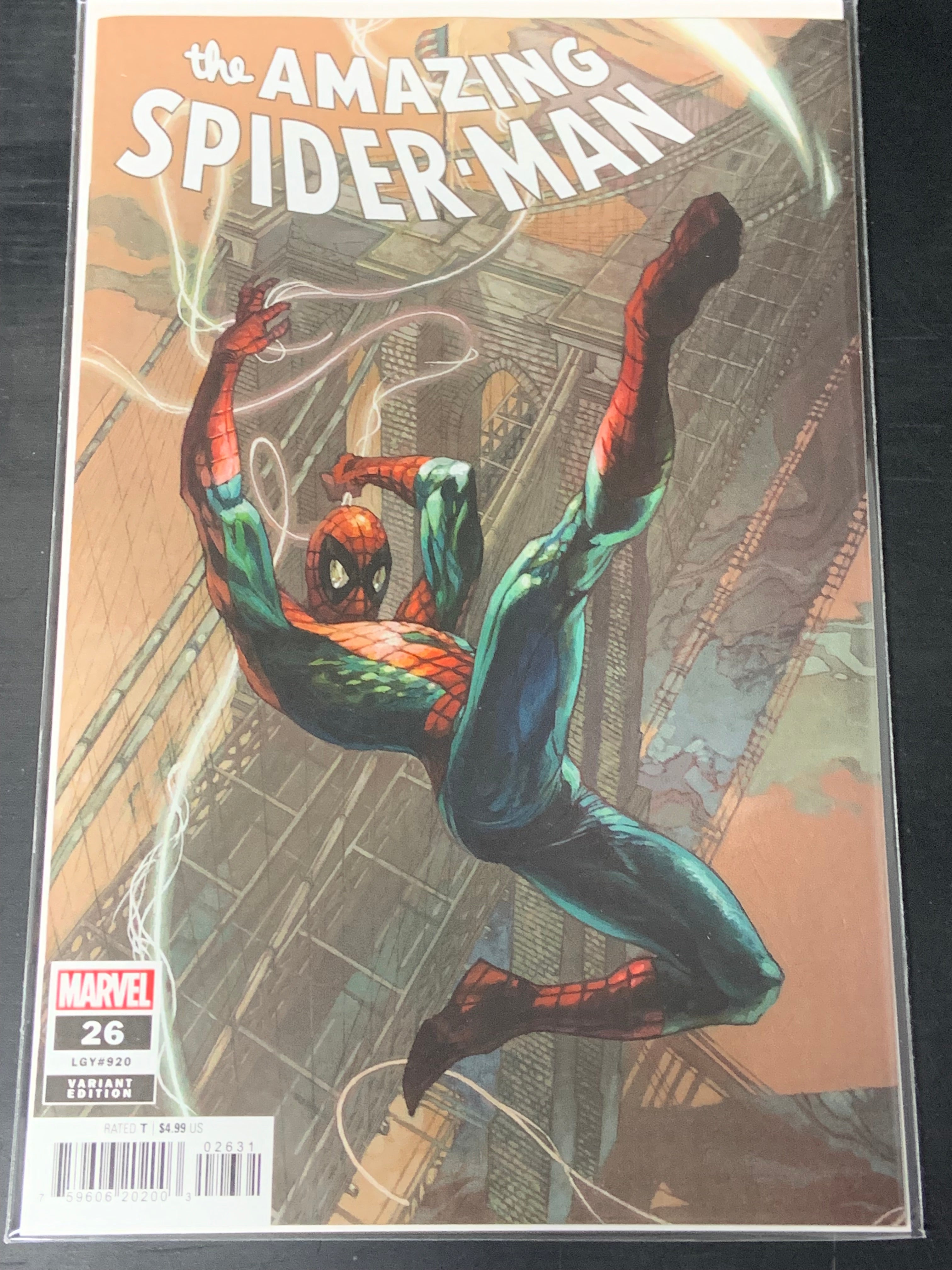 Amazing Spider-Man 26 Marvel 2023 Bianchi Variant, The Death of Kamala Khan