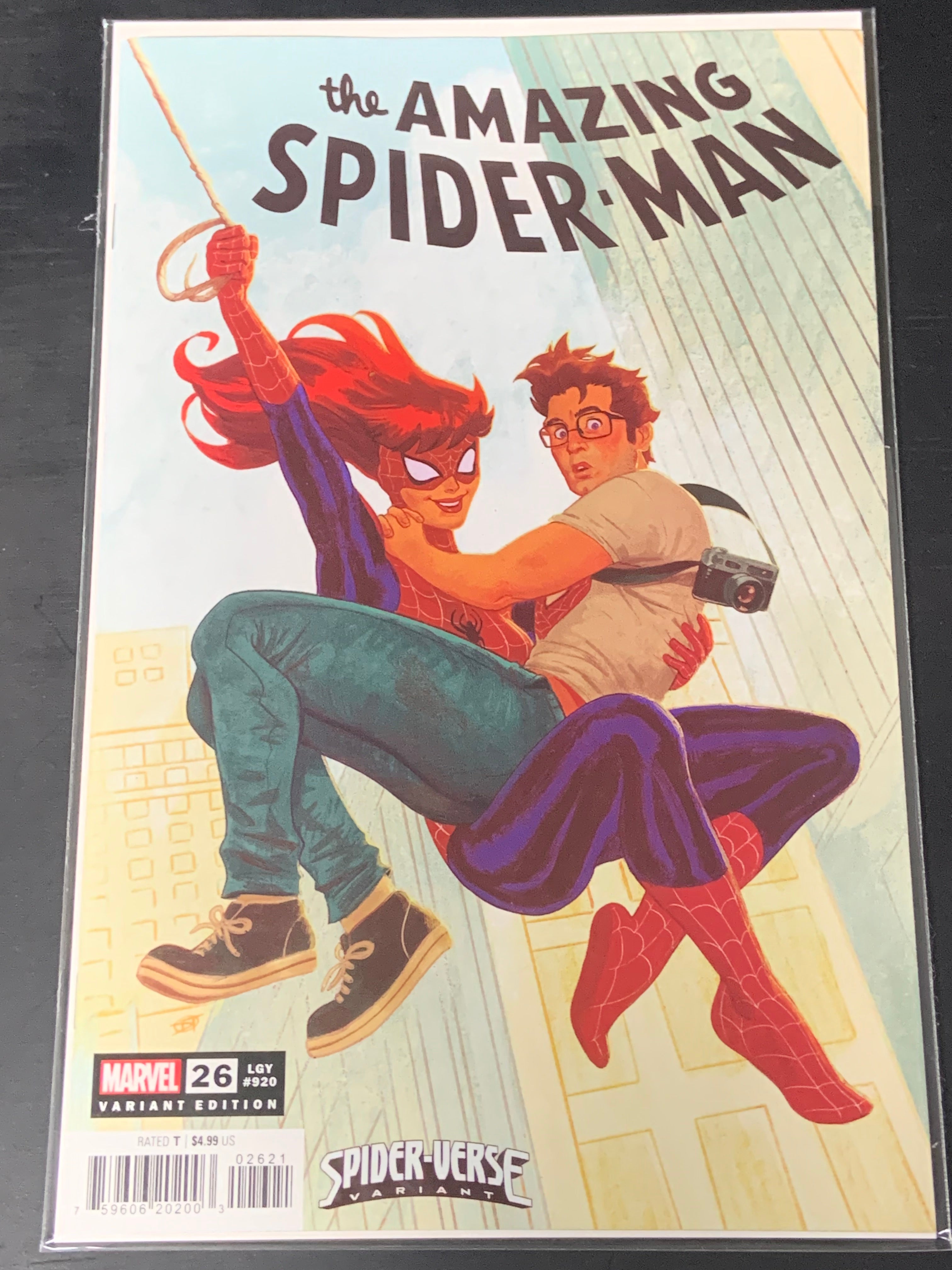 Amazing Spider-Man 26 Marvel 2023 Talaski Spider-Verse Variant, The Death of Kamala Khan
