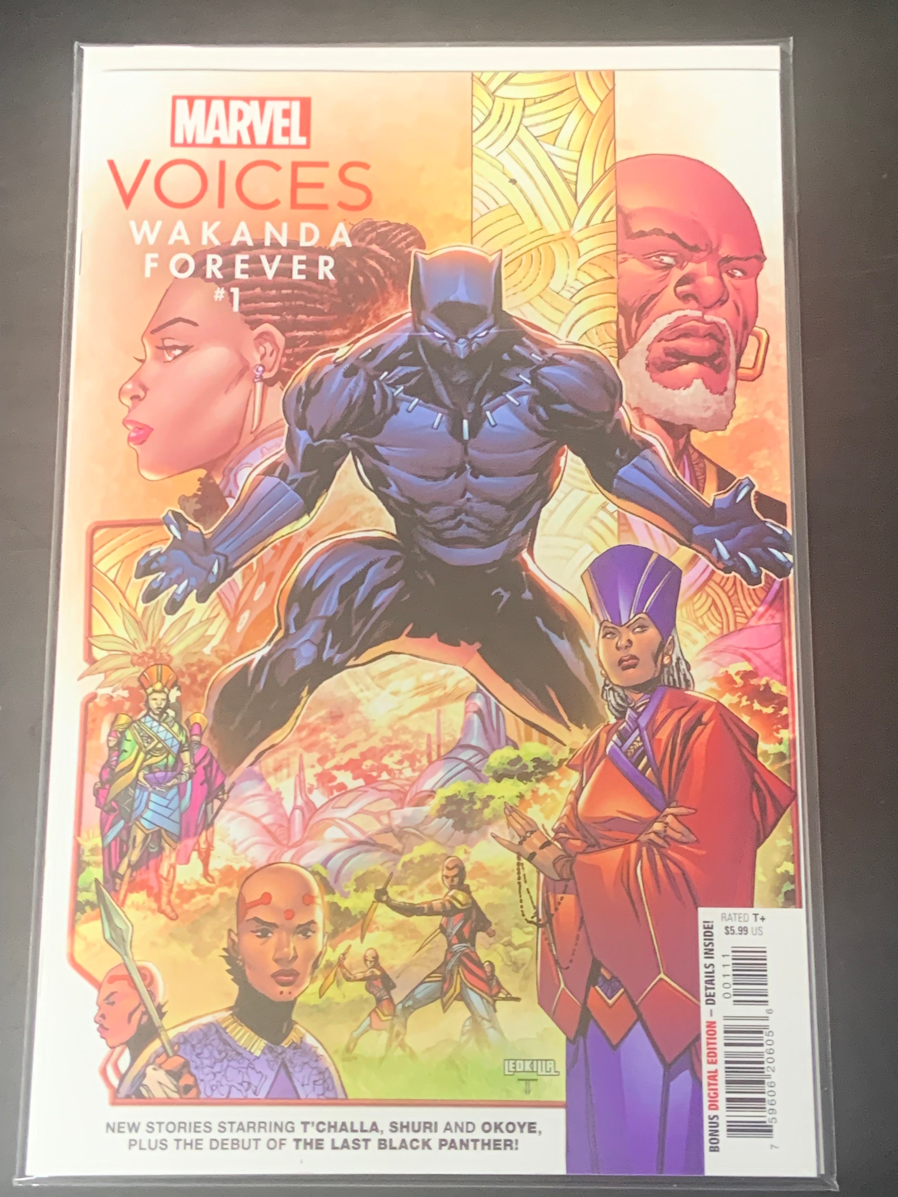 Marvel Voices Wakanda Forever 1 2023 Cover A