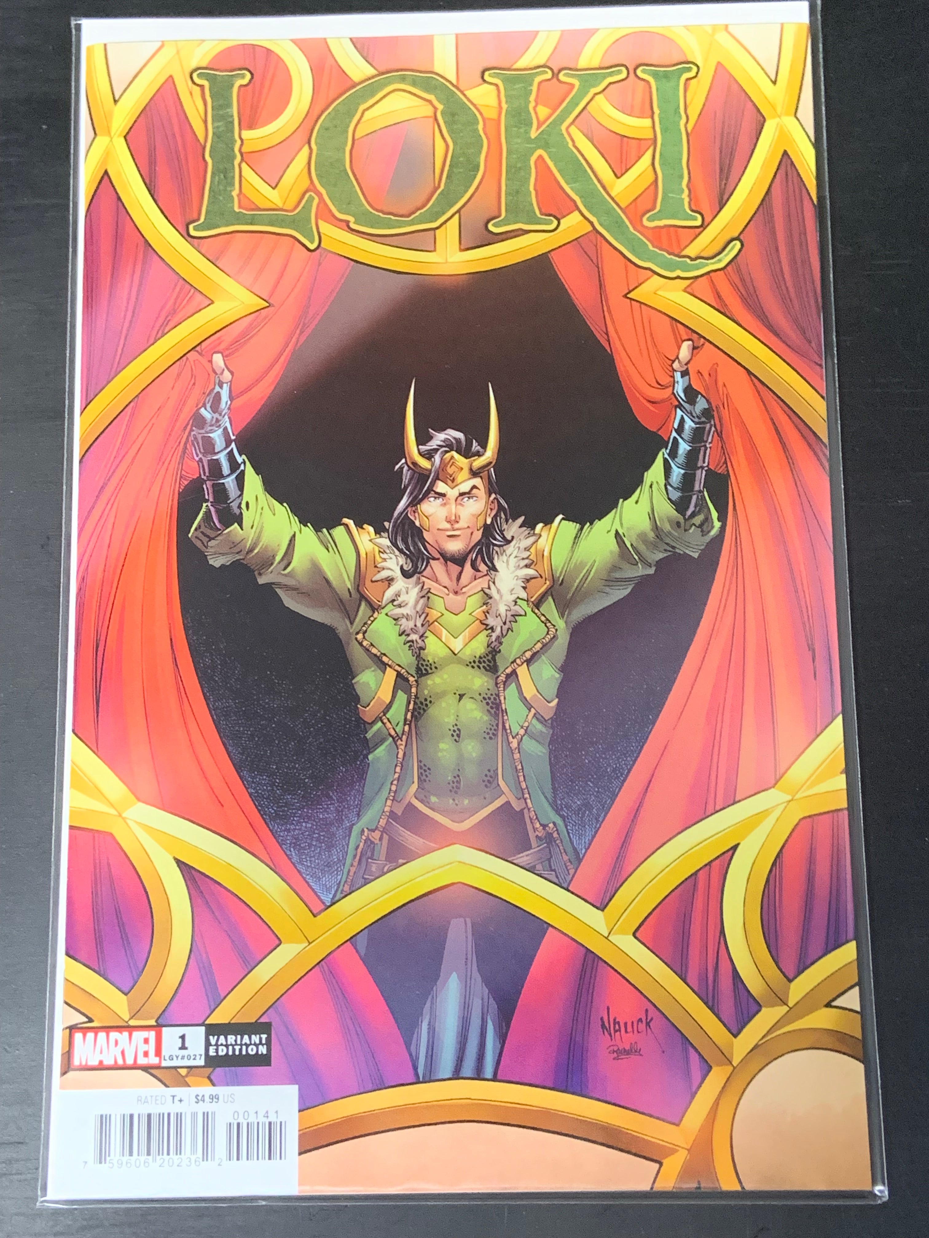 Loki 1 Marvel 2023 Todd Nauck Shades Variant