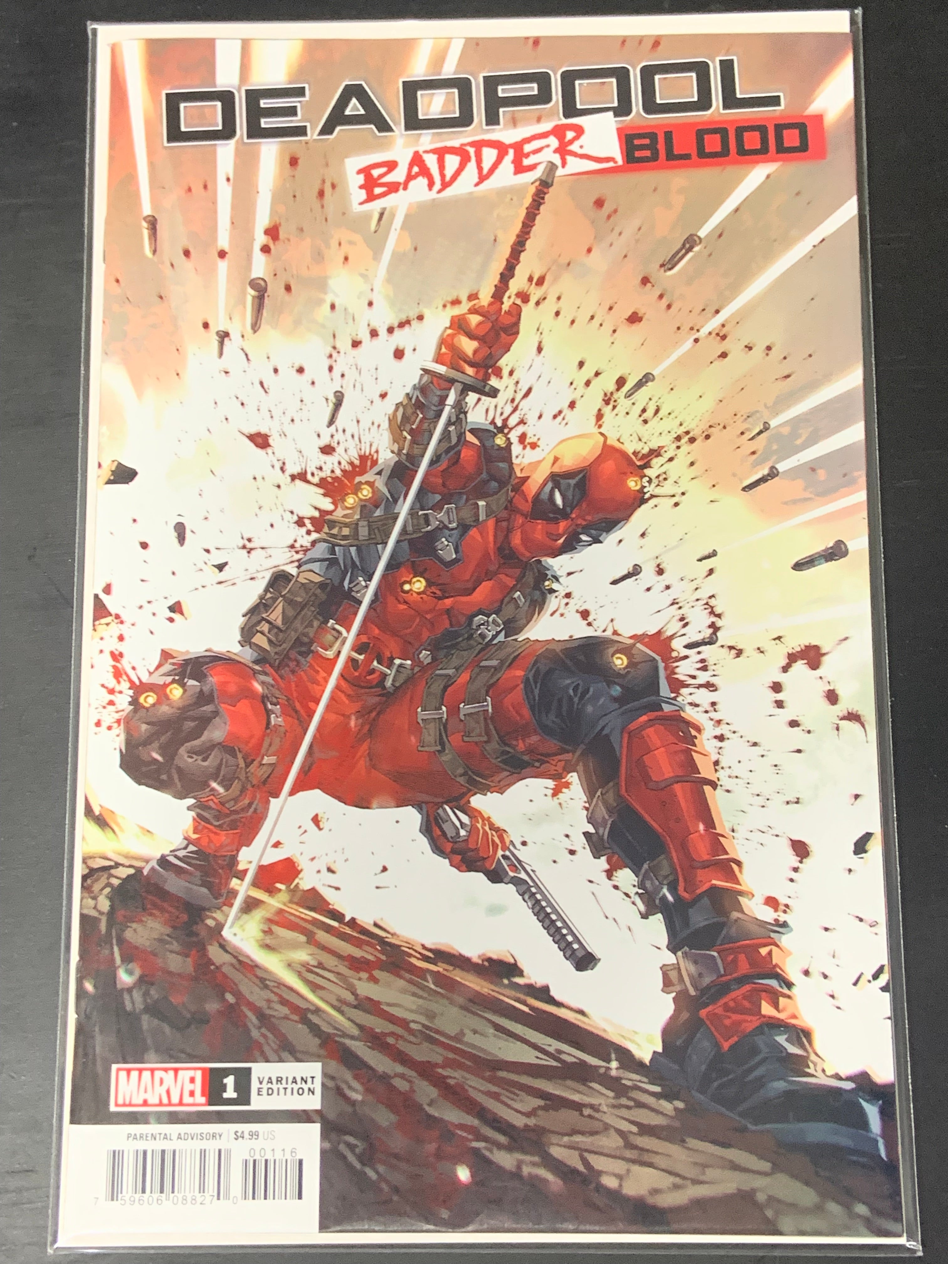 Deadpool Badder Blood 1 Marvel 2023 1:25 Kael Ngu Variant, 1st Shatterstorm