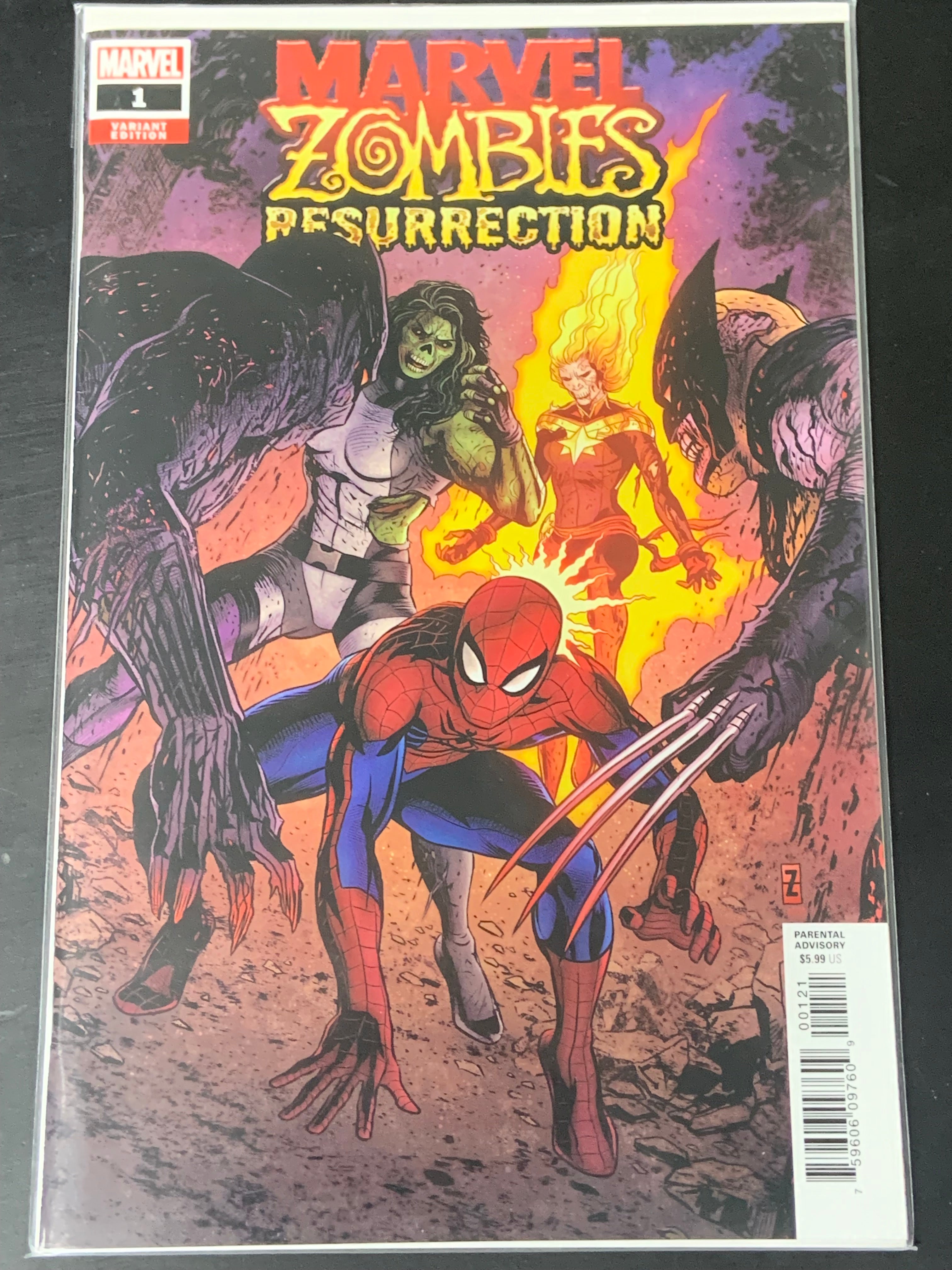 Marvel Zombies Resurrection 1 2020 1:50 Zircher Variant
