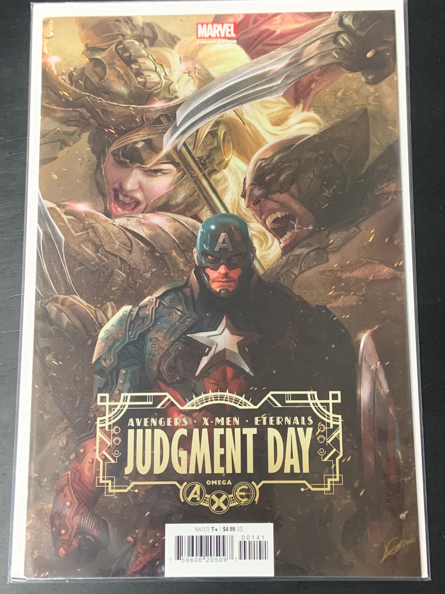 Axe Judgment Day Omega Marvel 2023 Alexander Lozano Variant Chaotic