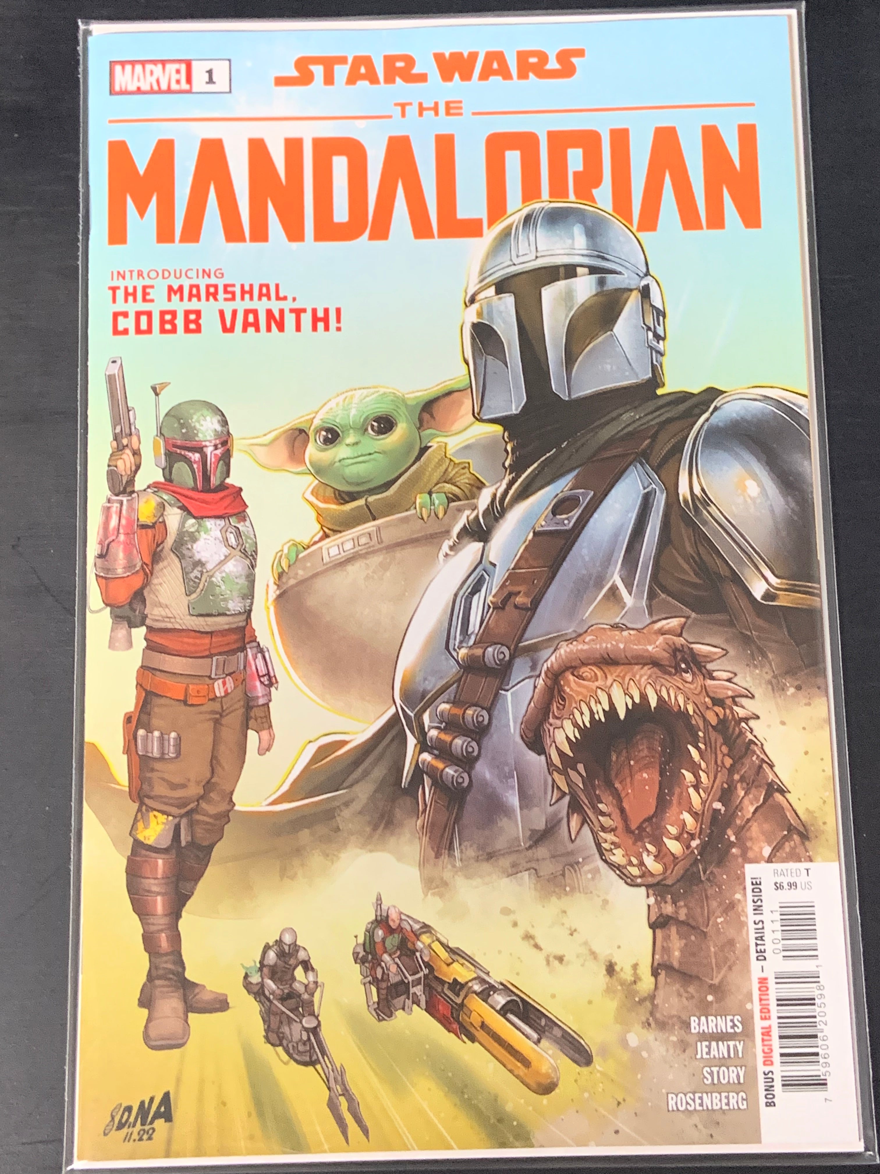 Star Wars The Mandalorian Season 2 #1 Marvel 2023 David Nakayama Cover A