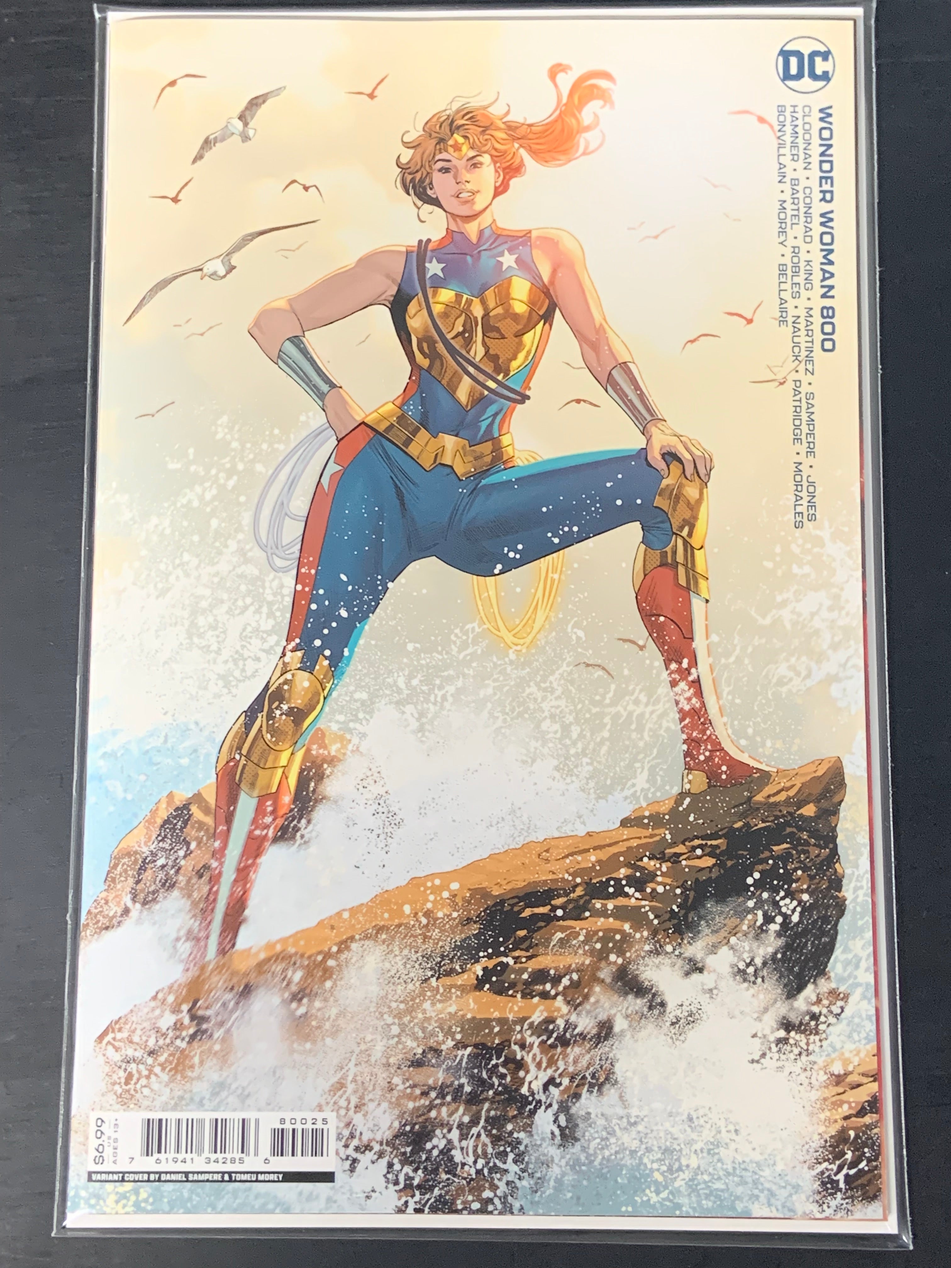 Wonder Woman 800 DC 2023 Sampere Variant, 1st App Trinity Daughter of WW